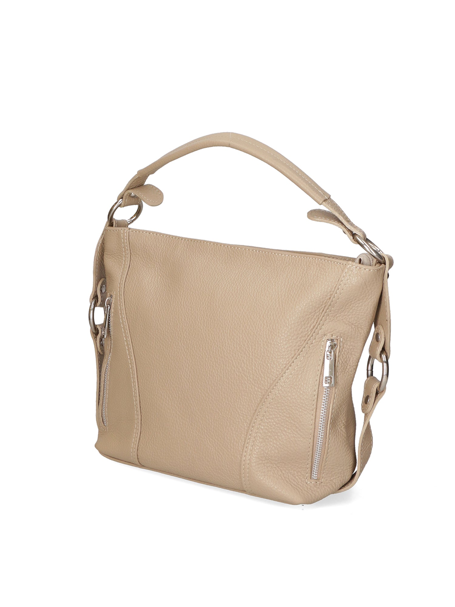 Emmy Borsa a mano da donna Vera pelle 80068-D11 TAUPE SCURO DARK TAUPE Chiara Ferretti