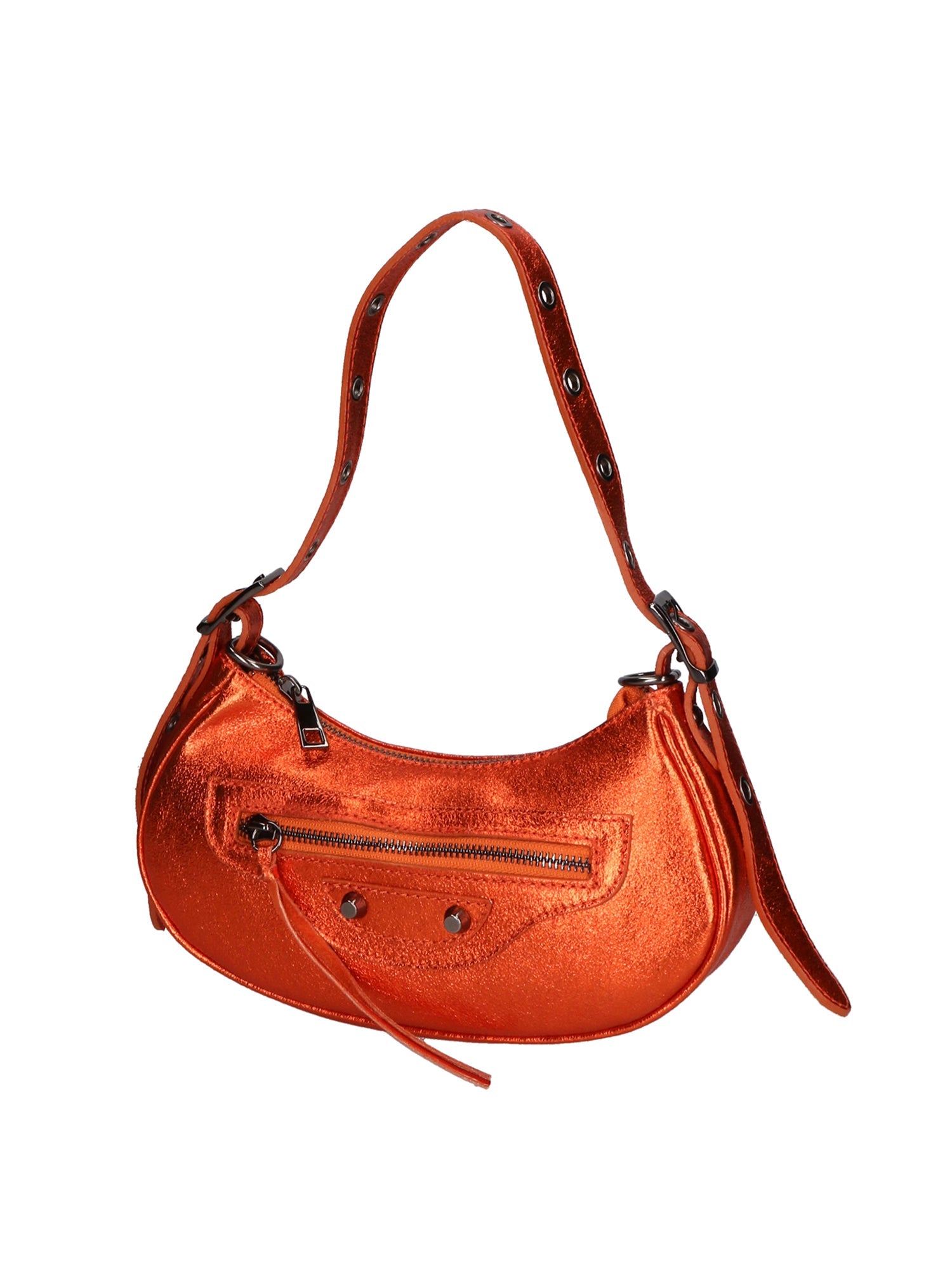 Gloria Borsa a mano da donna Vera pelle 05708L-L010 ARANCIO Chiara Ferretti