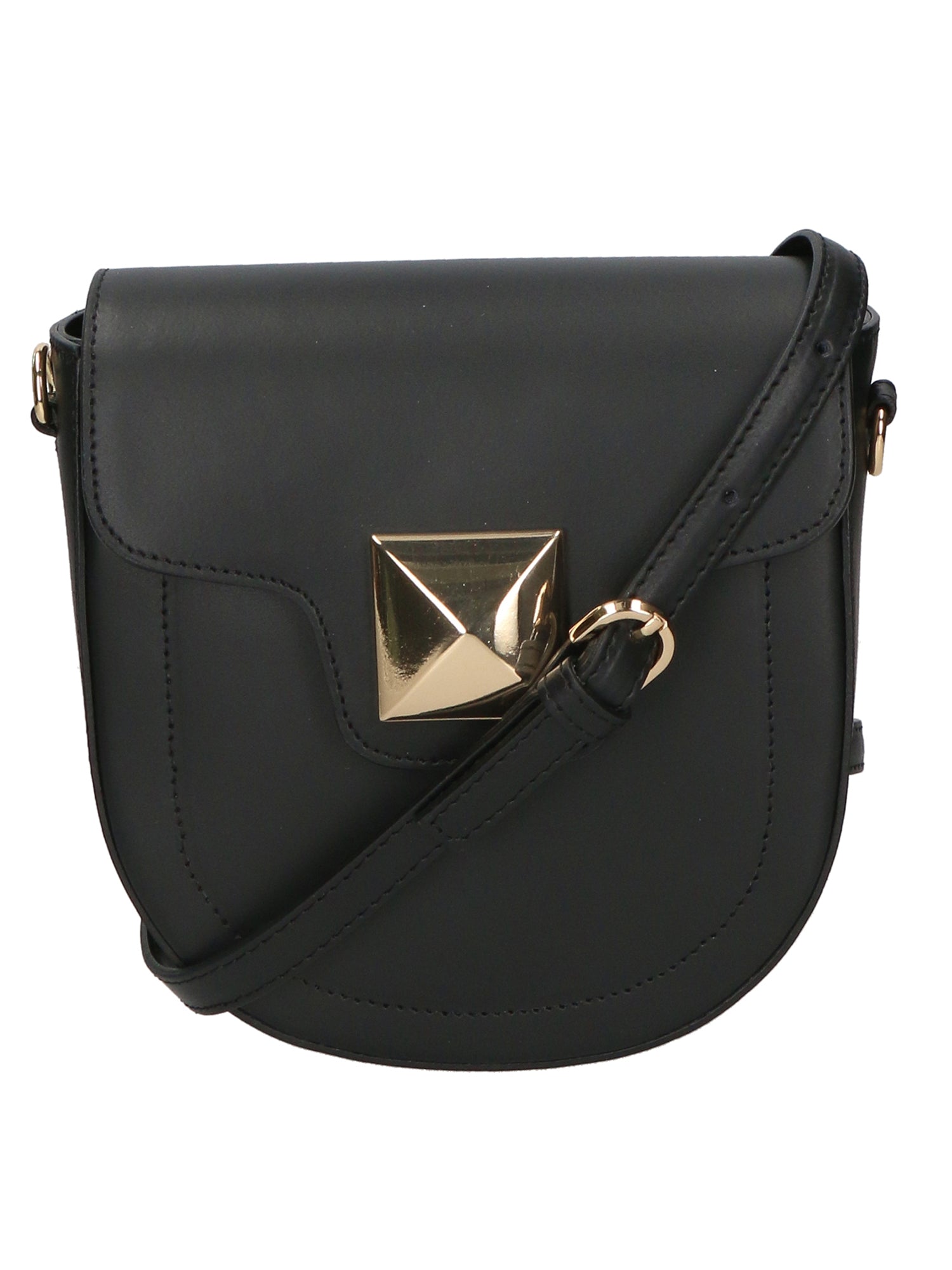 Calista Borsa a tracolla da donna Vera pelle 06014-P218 NERO Chiara Ferretti