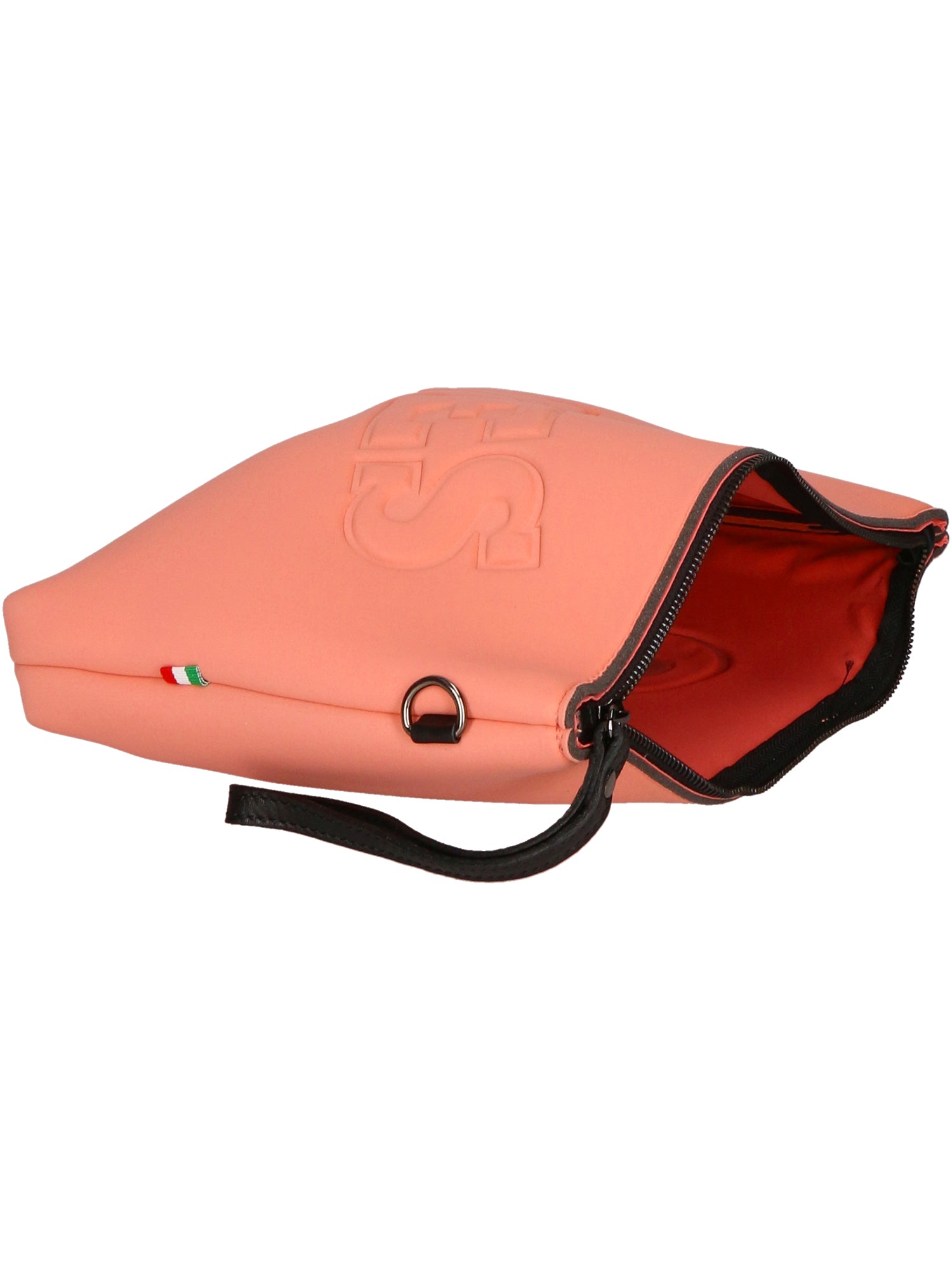 Ottavia Women's Neoprene Shoulder Bag Made in Italy 24x32x5 cm