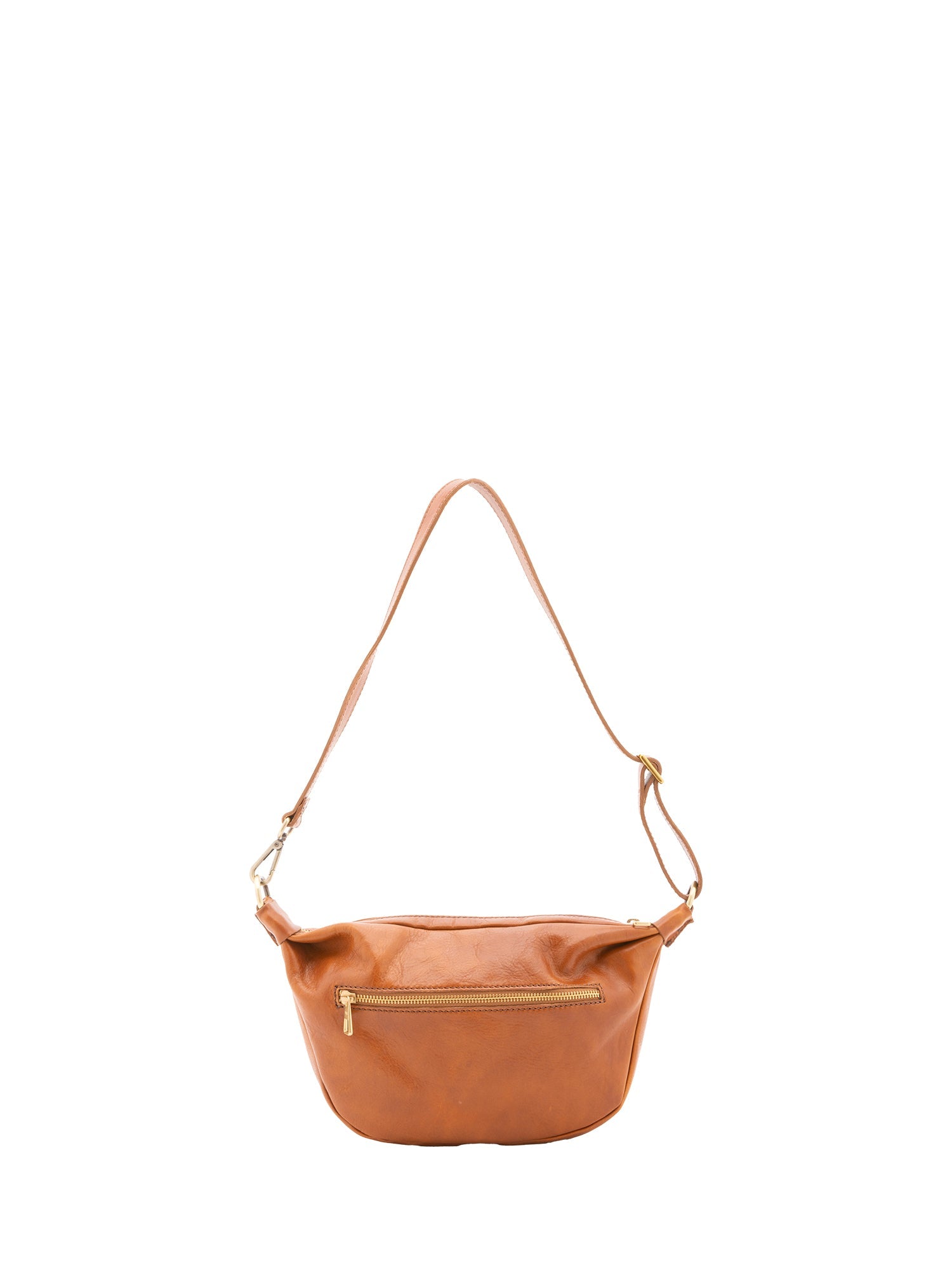 Borsa a spalla unisex in vera pelle 100% cotone 4603-MIELE Alessia Firenze
