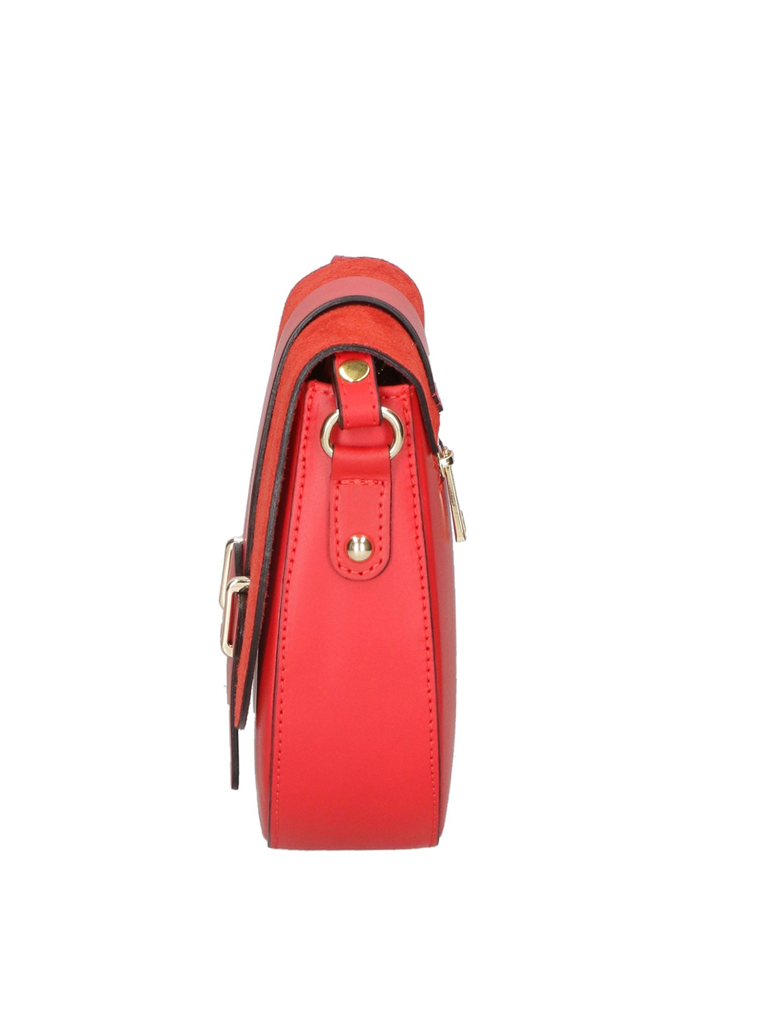 Carola Borsa a tracolla da donna Vera pelle 10036-L130 ROSSO SCURO Chiara Ferretti