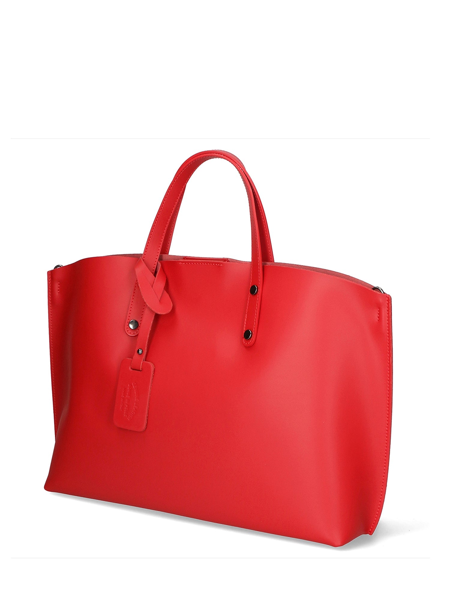 Lumena Borsa a mano da donna Vera pelle 2094-L214 ROSSO Chiara Ferretti