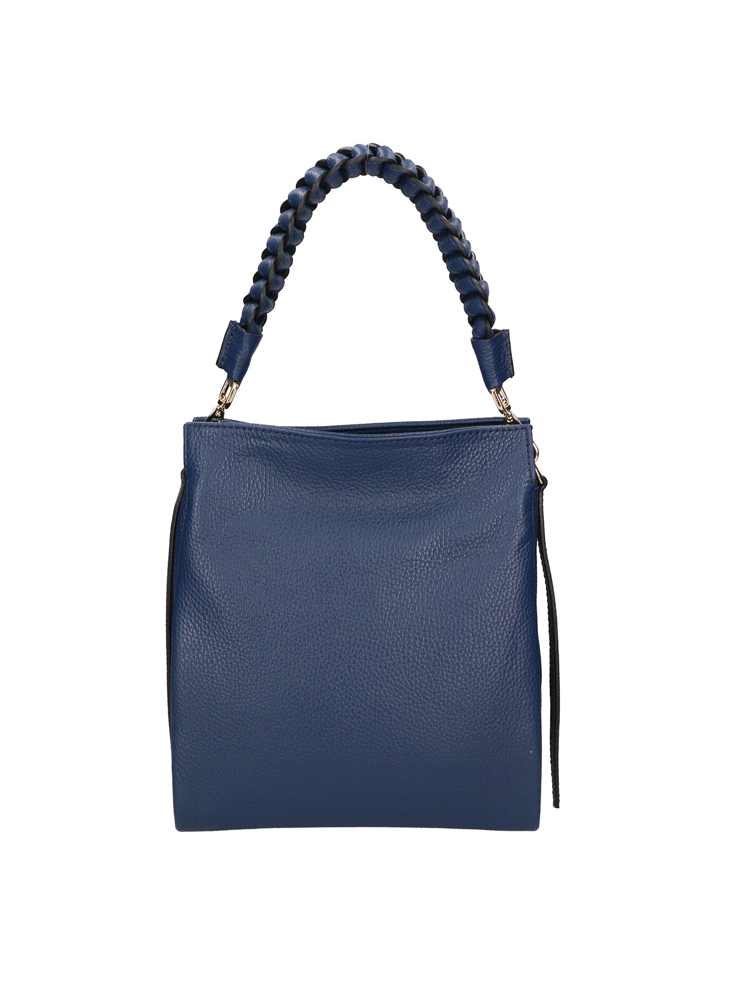 Vilma Borsa a mano da donna Vera Pelle 06874-D24 BLU JEANS Chiara Ferretti