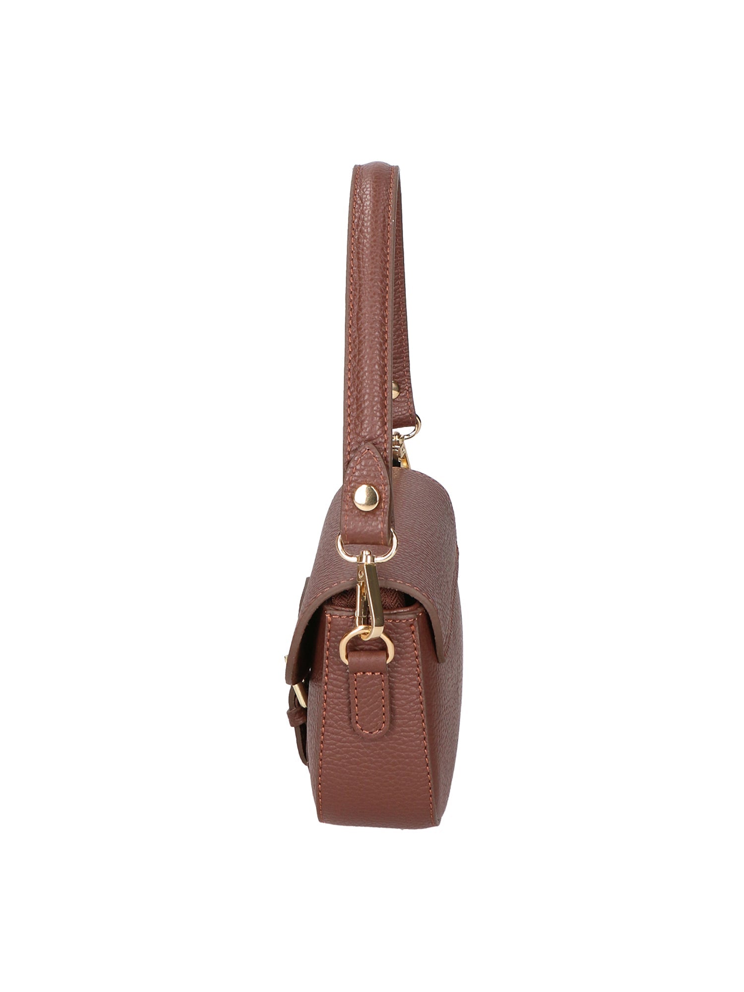 Viktoria Borsa a spalla da donna Vera pelle 06526-D223 cioccolato Chiara Ferretti