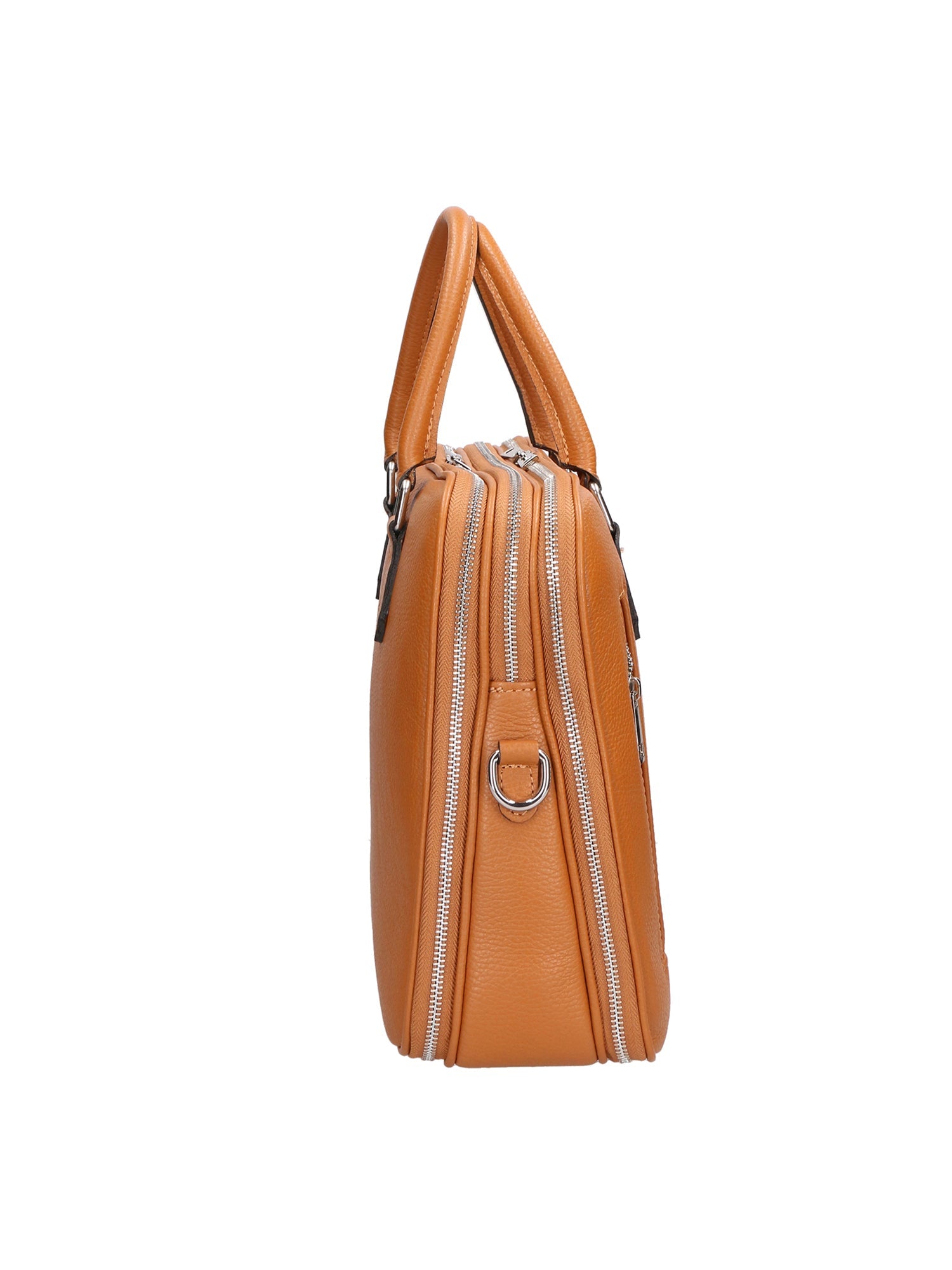 Grazia Borsa a spalla da donna Vera pelle 05930-D44 CUOIO COGNAC Chiara Ferretti