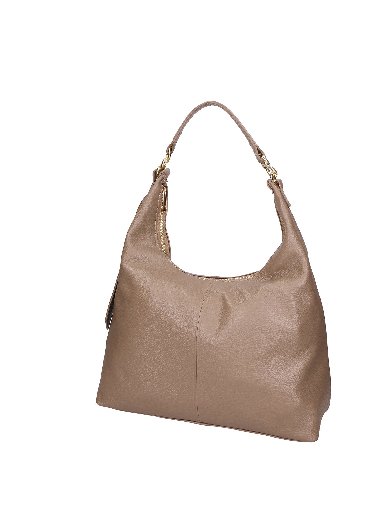Ursula Borsa a spalla da donna Vera pelle 06673-D40 TAUPE Chiara Ferretti
