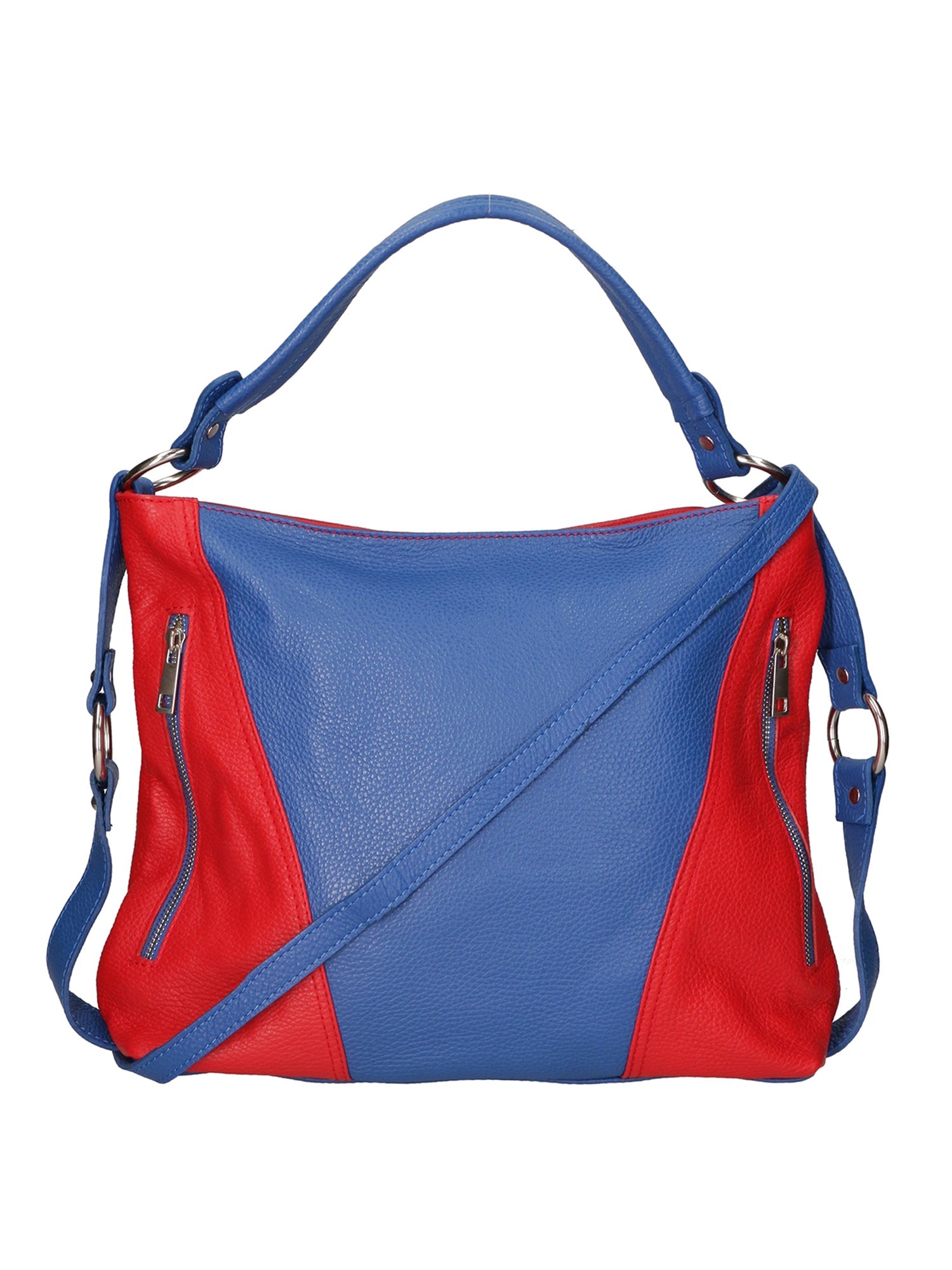 Emily Borsa a spalla da donna Vera pelle 80064-D22 BLUETTE D10 ROSSO Chiara Ferretti