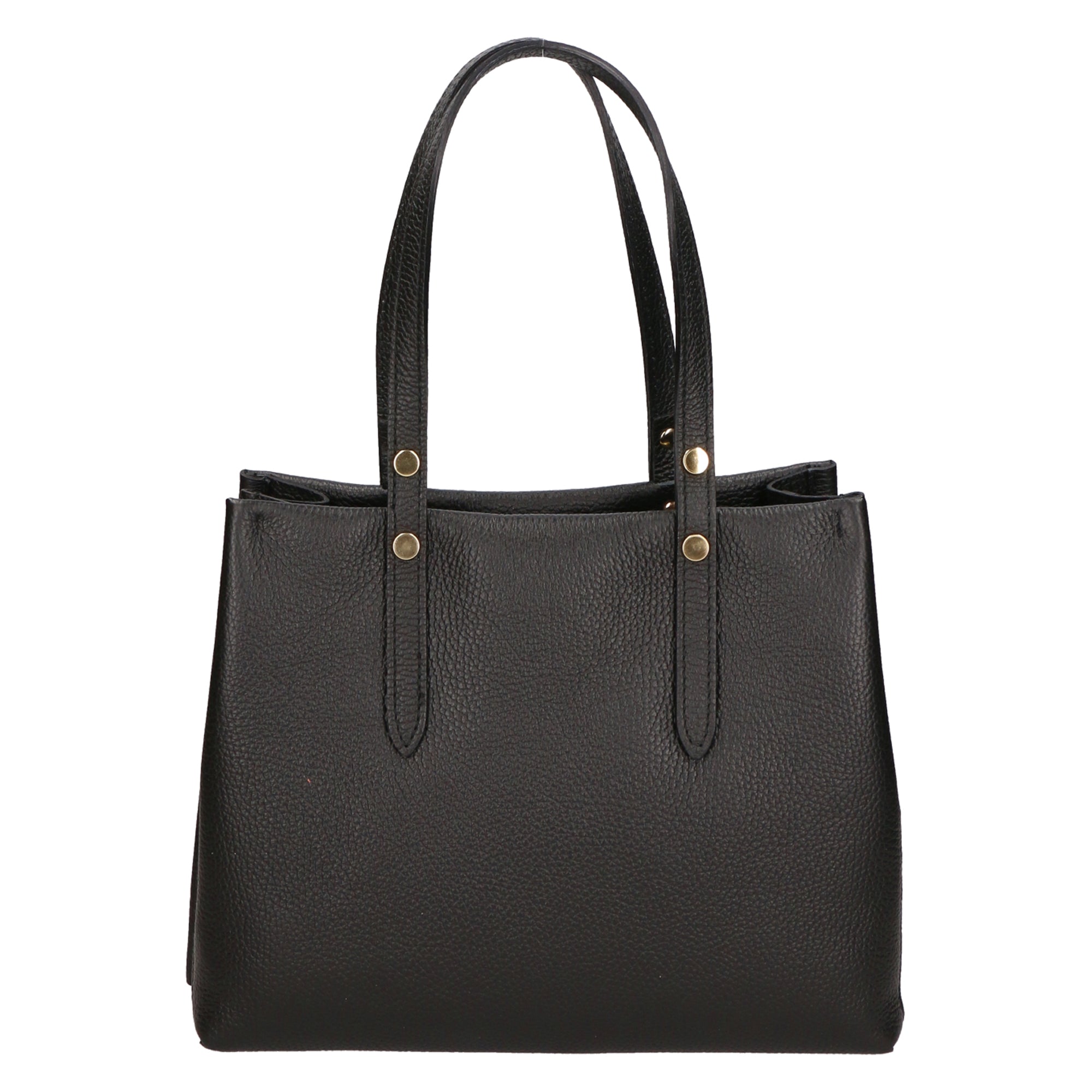 Iris Borsa a spalla da donna 100% pelle 06245-D28 NERO BLACK Chiara Ferretti