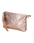 Pochette da Donna Giorgia in Vera Pelle Made in Italy 19x27x2 cm