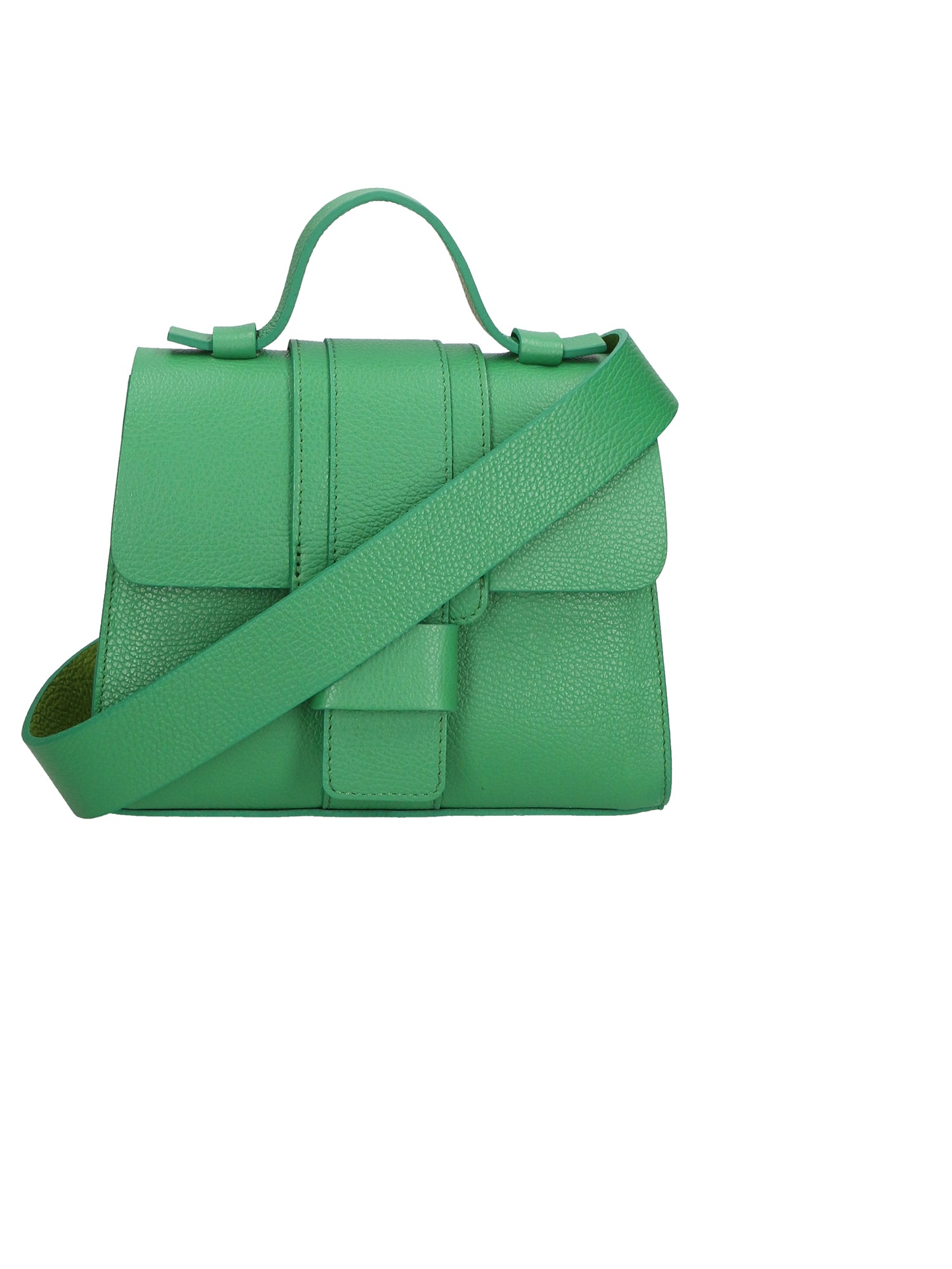Gina Borsa a mano da donna Vera pelle 05926-D47 VERDE MELA + D507 ALOE Chiara Ferretti