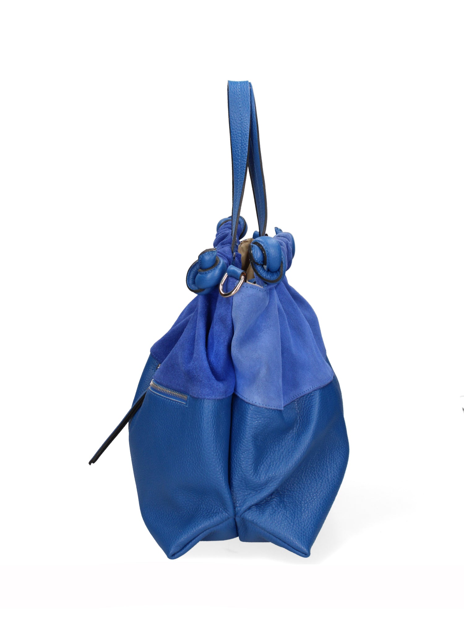 Firenze Borsa a mano da donna Vera pelle 01838-D22 BLUETTE Chiara Ferretti