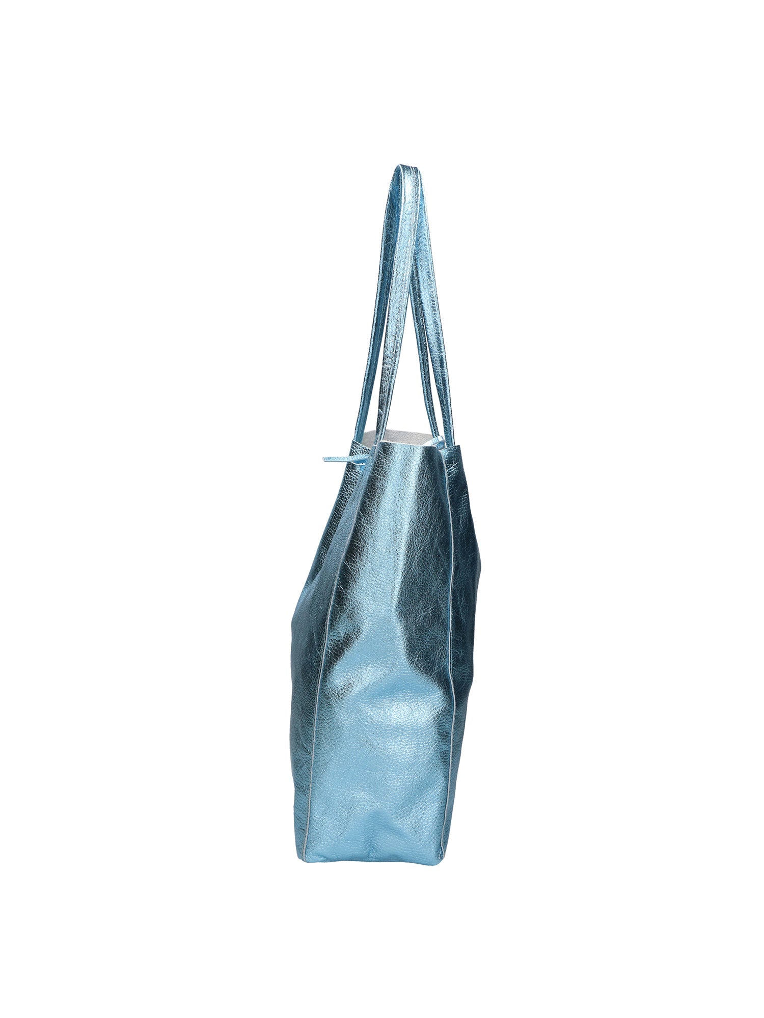 Iride Borsa a mano da donna 100% pelle 05921-DL92 CELESTE Chiara Ferretti