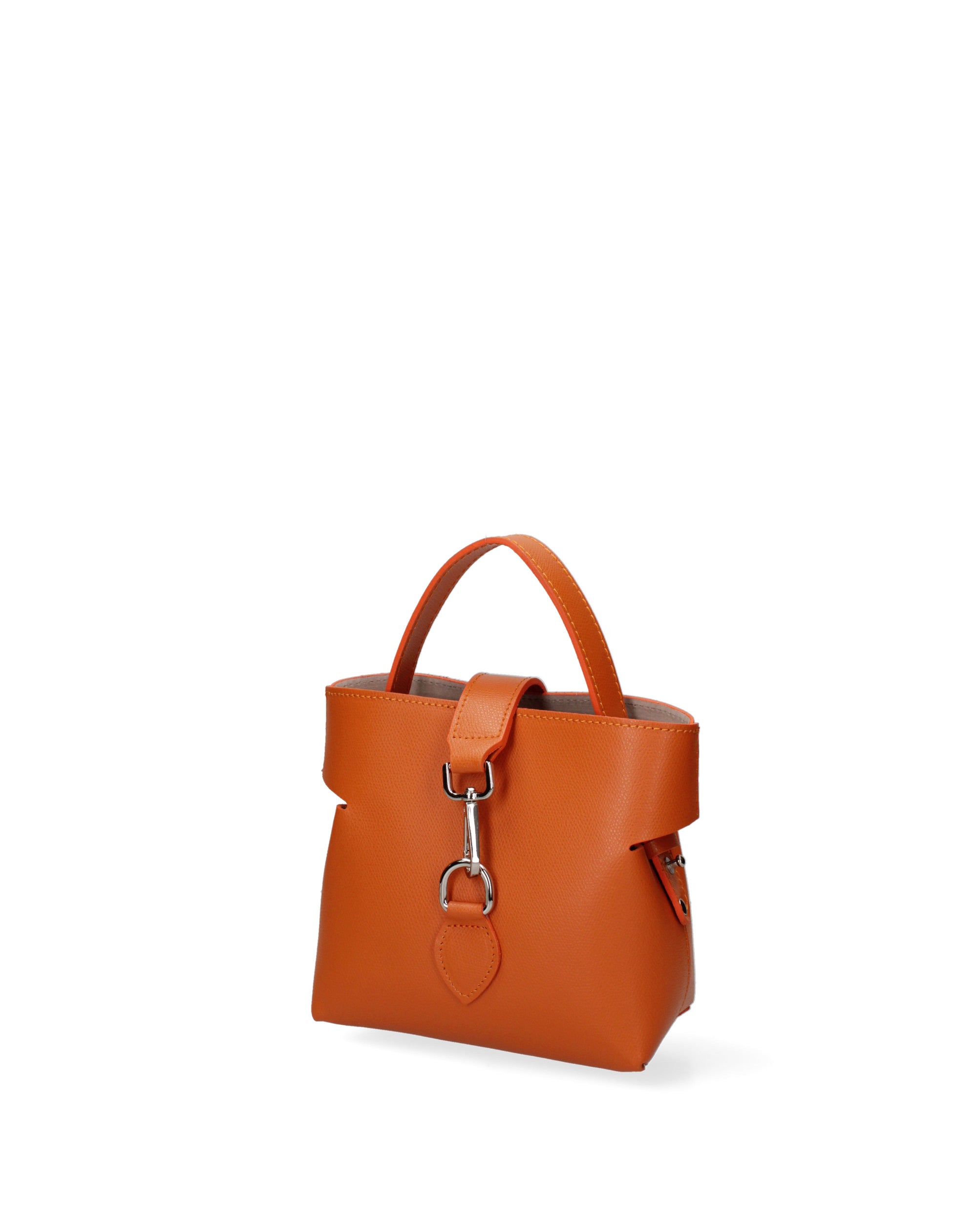 Modena Borsa a mano da donna Vera pelle 07380-PL29 ARANCIO Chiara Ferretti