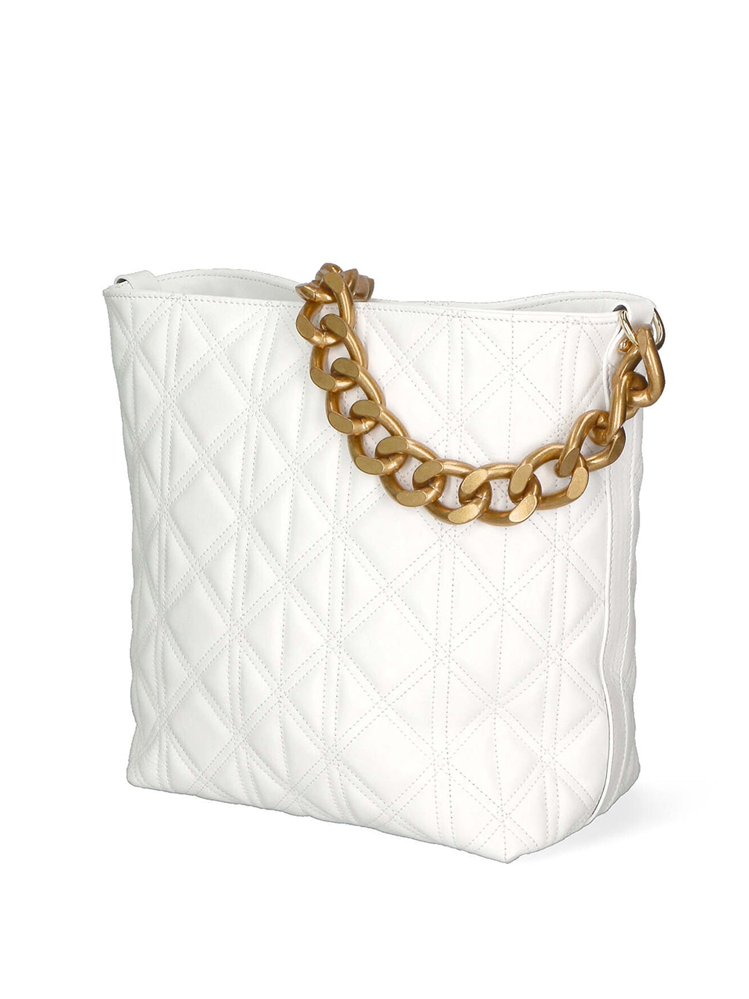 Adra Borsa a spalla da donna Vera pelle 04538-S01 BIANCO Chiara Ferretti