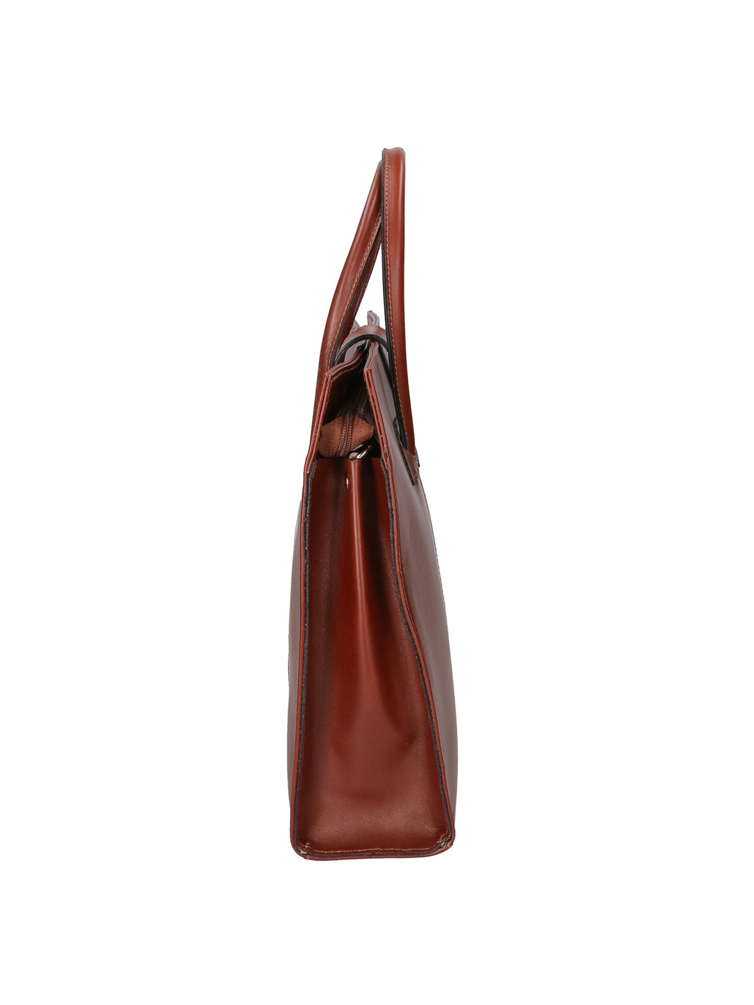 Evelina Borsa a mano da donna 100% pelle 9025-MARRONE Chiara Ferretti