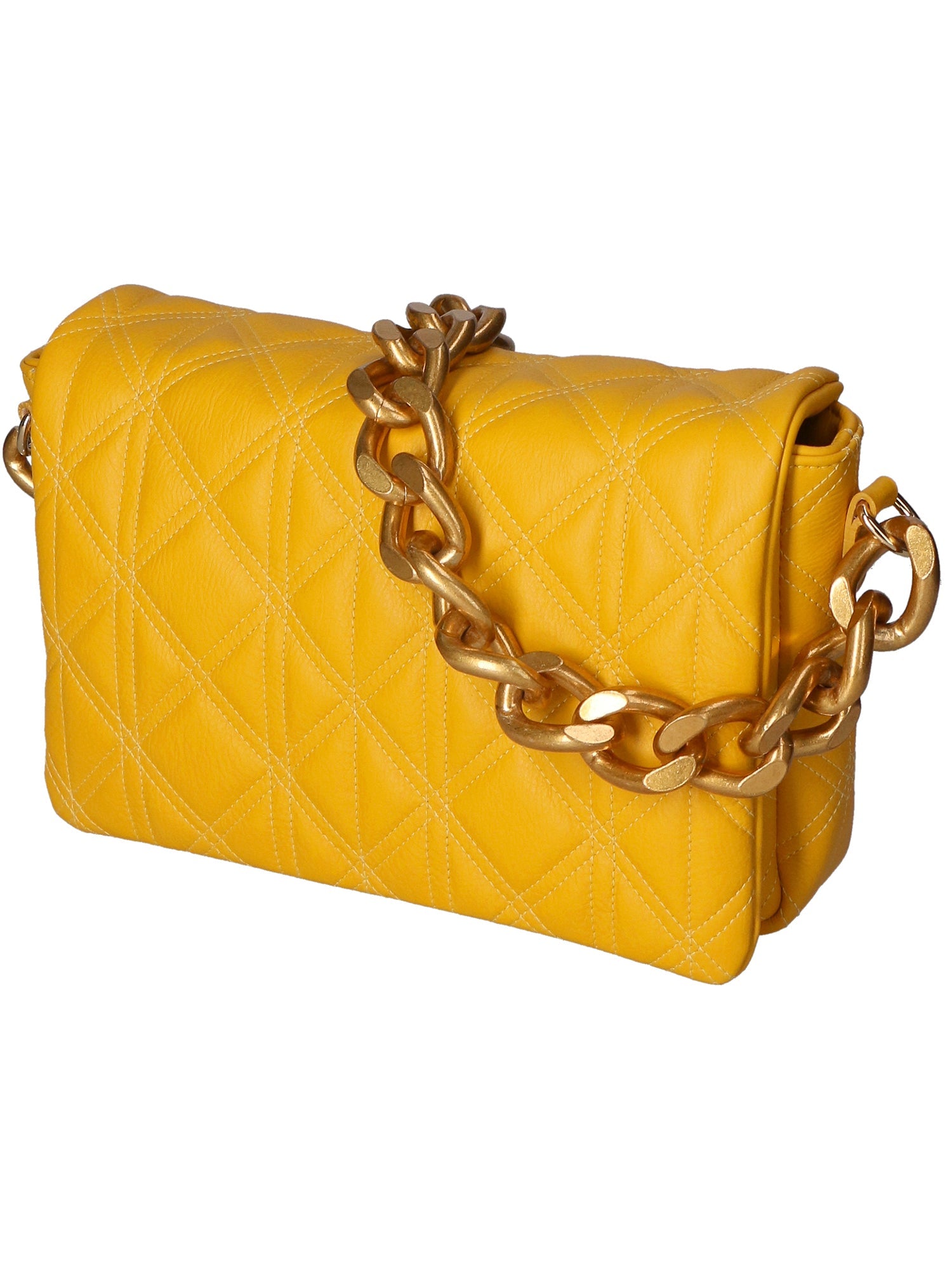 Aurélia Borsa a spalla da donna Vera pelle 04542-S04 GIALLO Chiara Ferretti