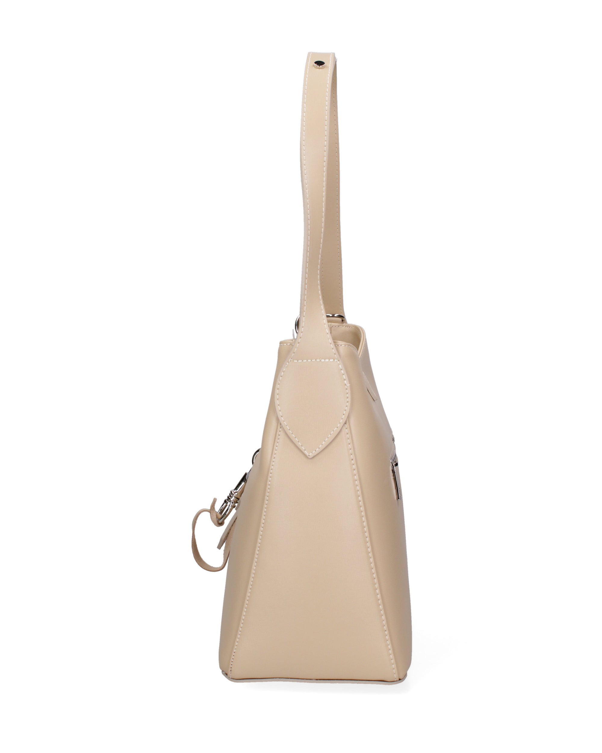 Lysane Borsa a spalla da donna Vera pelle 5917-B37 LATTE Chiara Ferretti