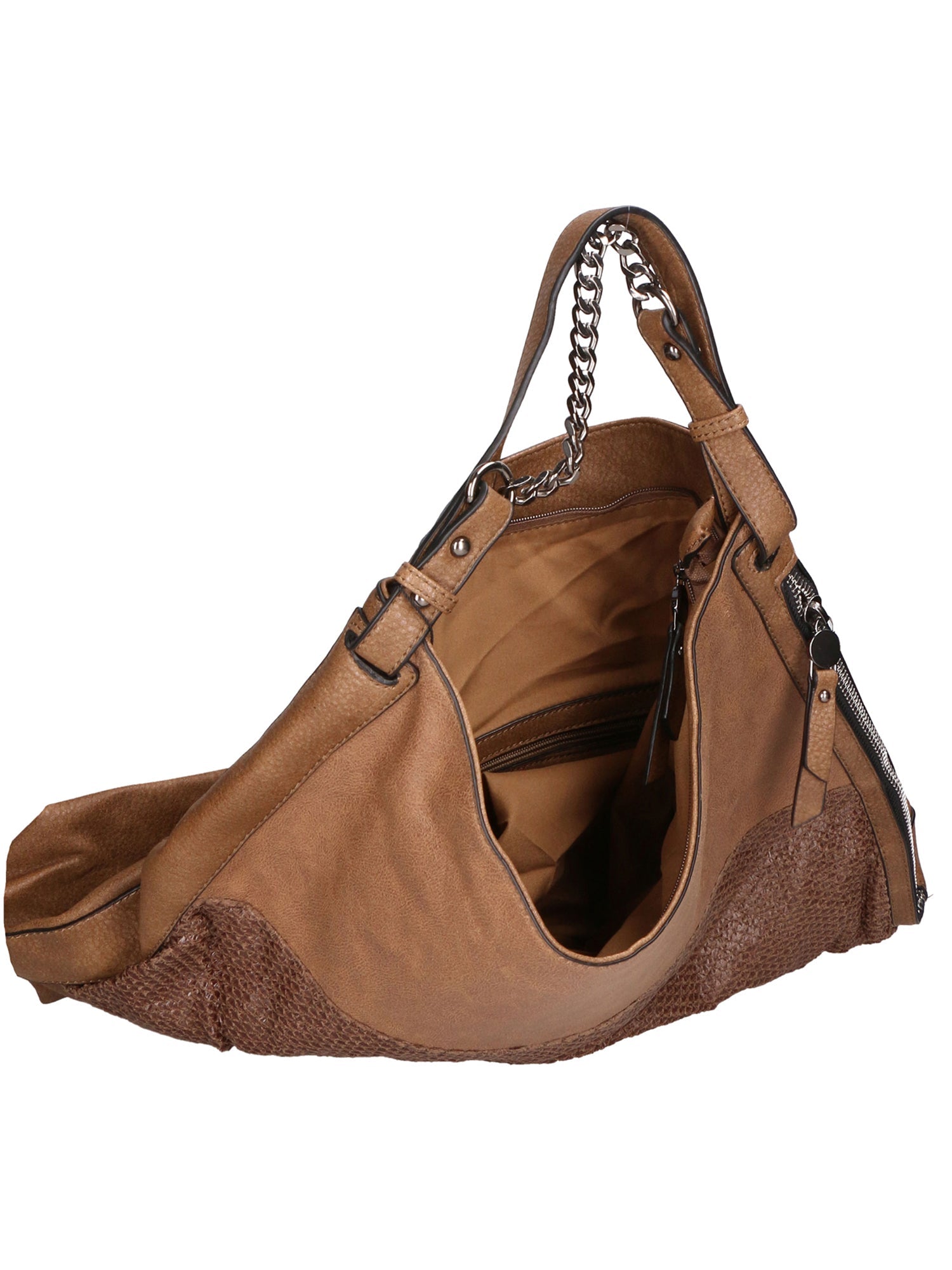 Rosanna Borsa a spalla da donna Ecopelle LK0243-FANGO Chiara Ferretti