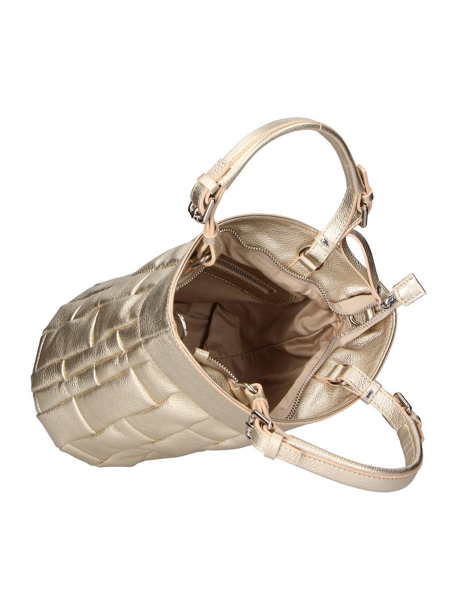 Borsa a mano da Donna Olimpia in Vera Pelle Made in Italy 24x28x14 cm