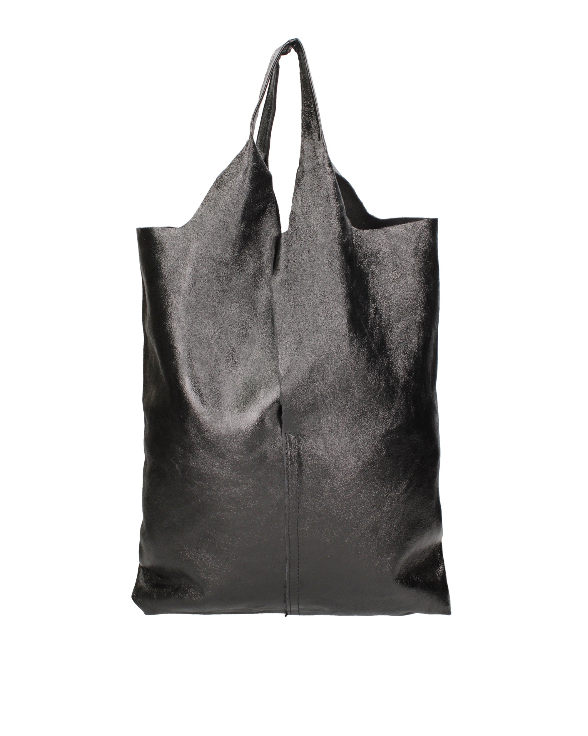 Argenta Borsa a spalla da donna Pelle laminata 05358-L022 NERO Chiara Ferretti