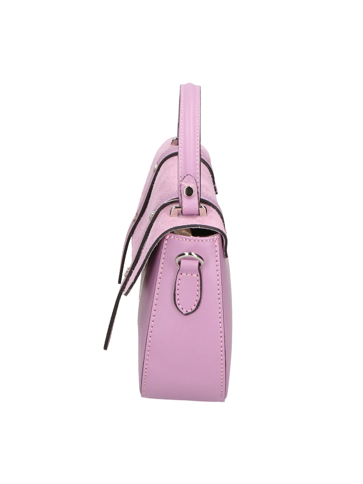 Genziana Borsa a mano da donna Vera pelle 05993-L518 LILLA+28 LILLA Chiara Ferretti