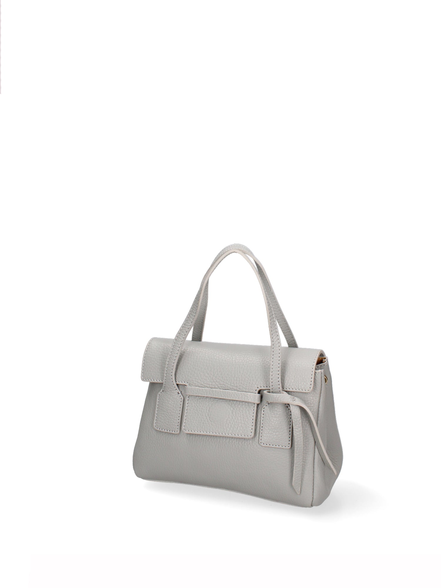 Silvana Pro Borsa a mano da donna Made in Italy Vera pelle 191942-GRIGIO Chiara Ferretti
