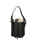 Alyssa Borsa a secchiello da donna Pelle & Paglia 05166-12 S28 NERO Chiara Ferretti
