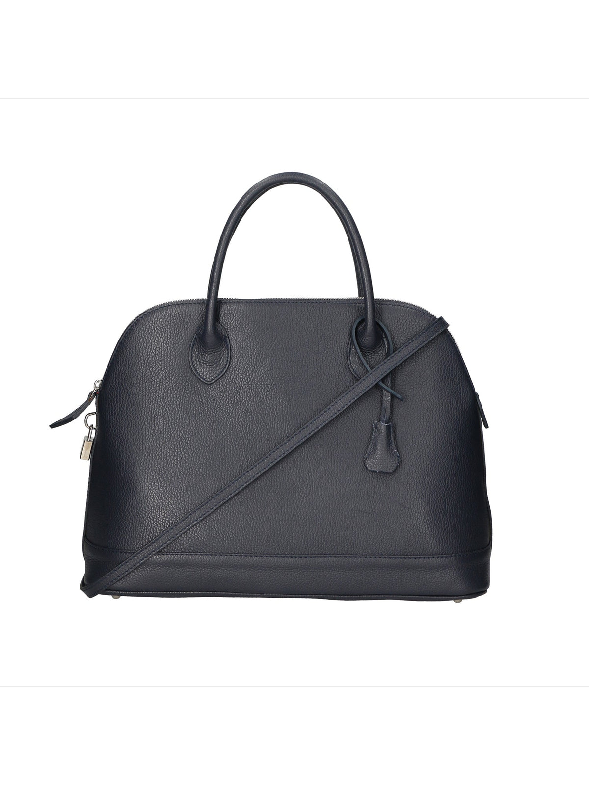 Silvana Chic Borsa a mano da donna 100% pelle 80028 5197-D24 BLU BLUE Chiara Ferretti