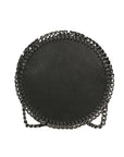 Nora Damen-Schultertasche aus echtem Leder, hergestellt in Italien, 22 x 22 x 5 cm