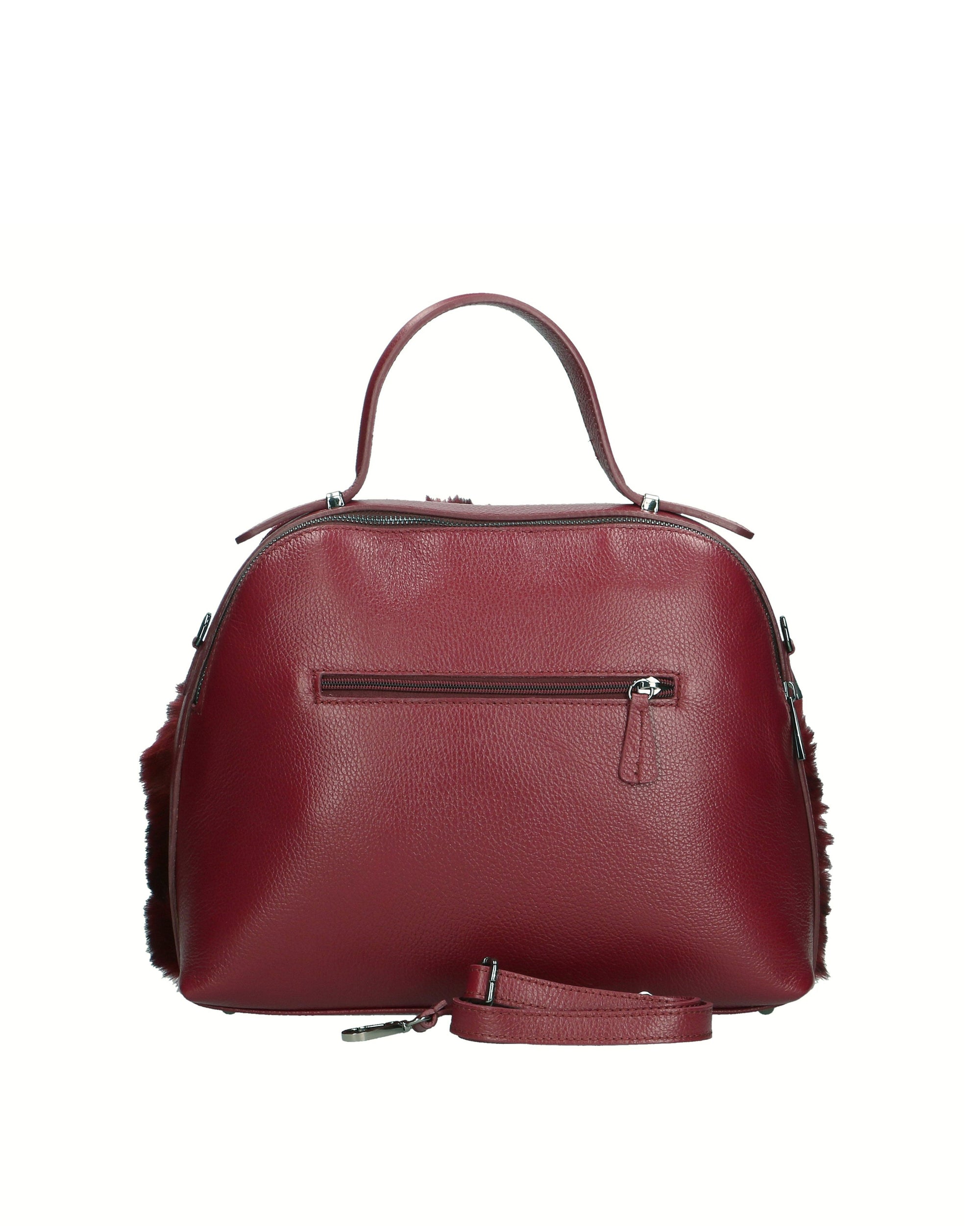 Aponia Borsa a mano da donna Vera pelle 8473-BORDO Chiara Ferretti