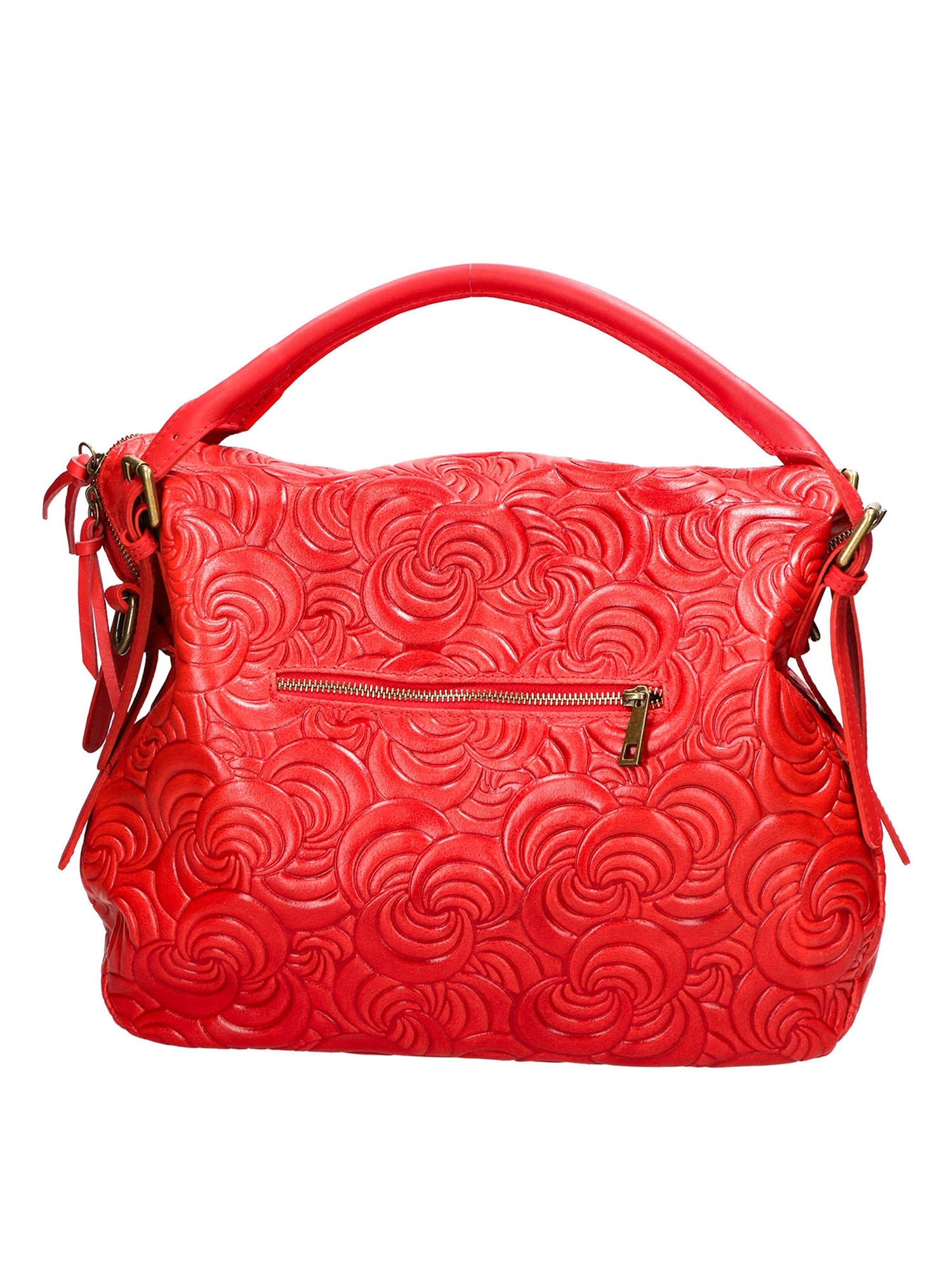 Devis Borsa a mano da donna Vera pelle 80014-023 ROSSO Chiara Ferretti