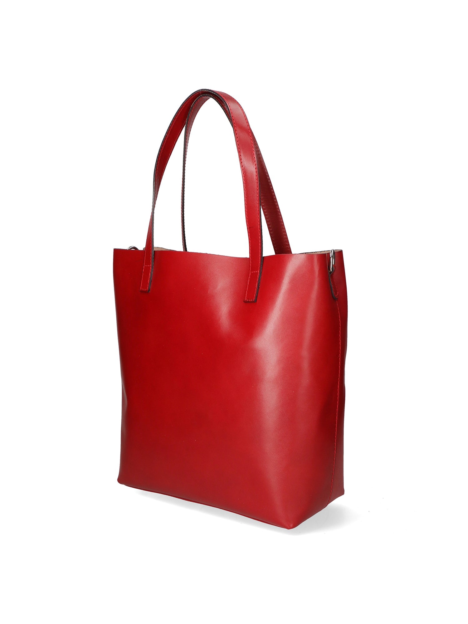 Esmeralda Borsa a mano da donna 100% pelle 9006-ROSSO RED Chiara Ferretti