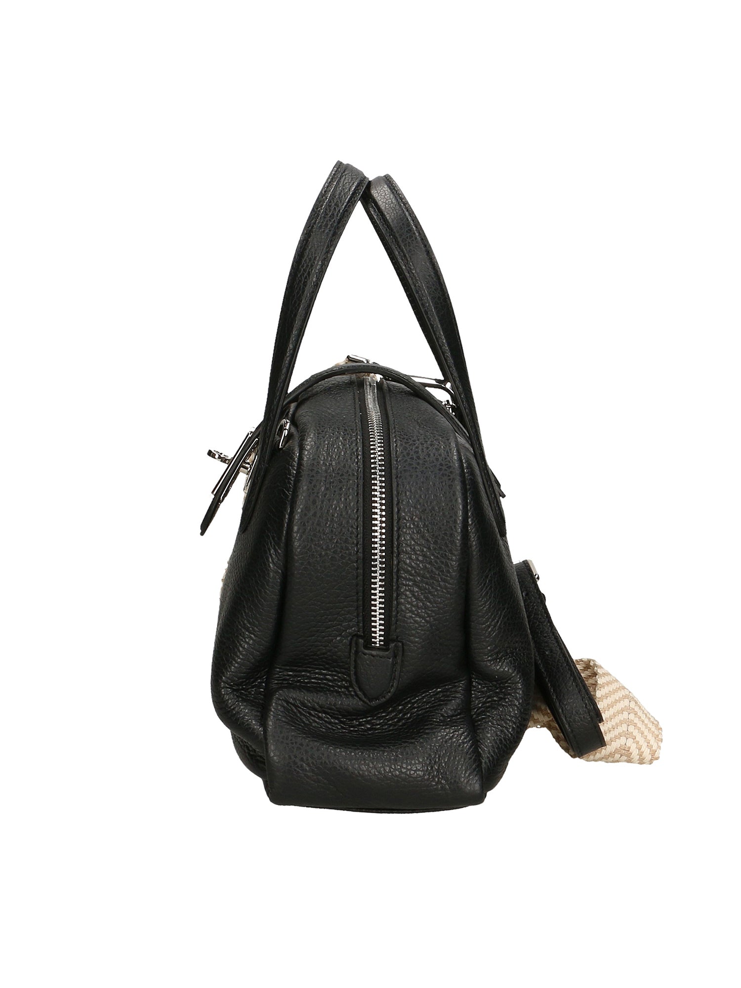 Ornella Borsa a mano da donna 100% pelle 01678-D28 NERO BLACK Chiara Ferretti