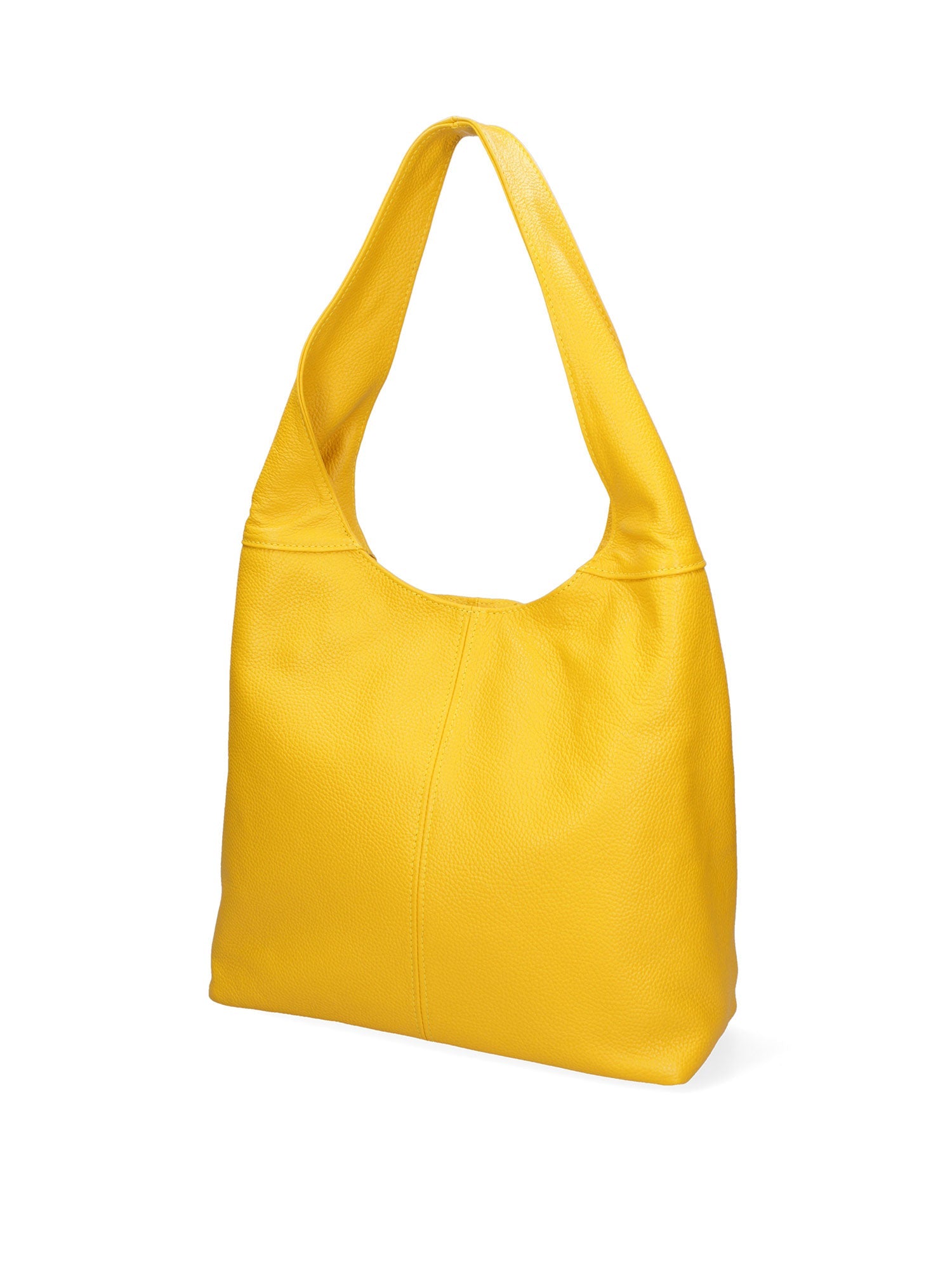 Aria Borsa a mano da donna 100% pelle 07029-D04 GIALLO Chiara Ferretti