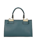 Noel Borsa a mano da donna Vera pelle 04265-D33 PETROLIO Chiara Ferretti