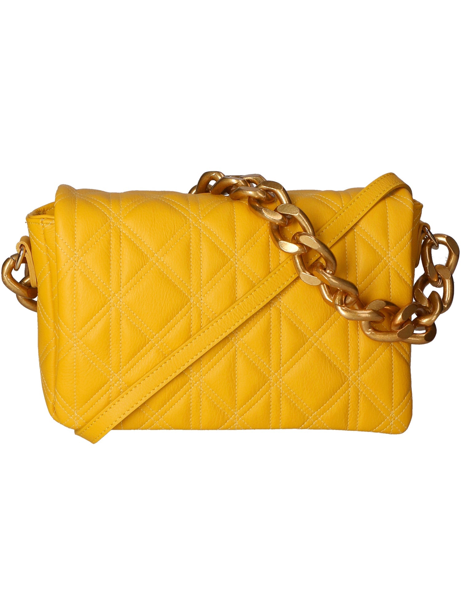 Aurélia Borsa a spalla da donna Vera pelle 04542-S04 GIALLO Chiara Ferretti