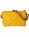 Aurélia Borsa a spalla da donna Vera pelle 04542-S04 GIALLO Chiara Ferretti