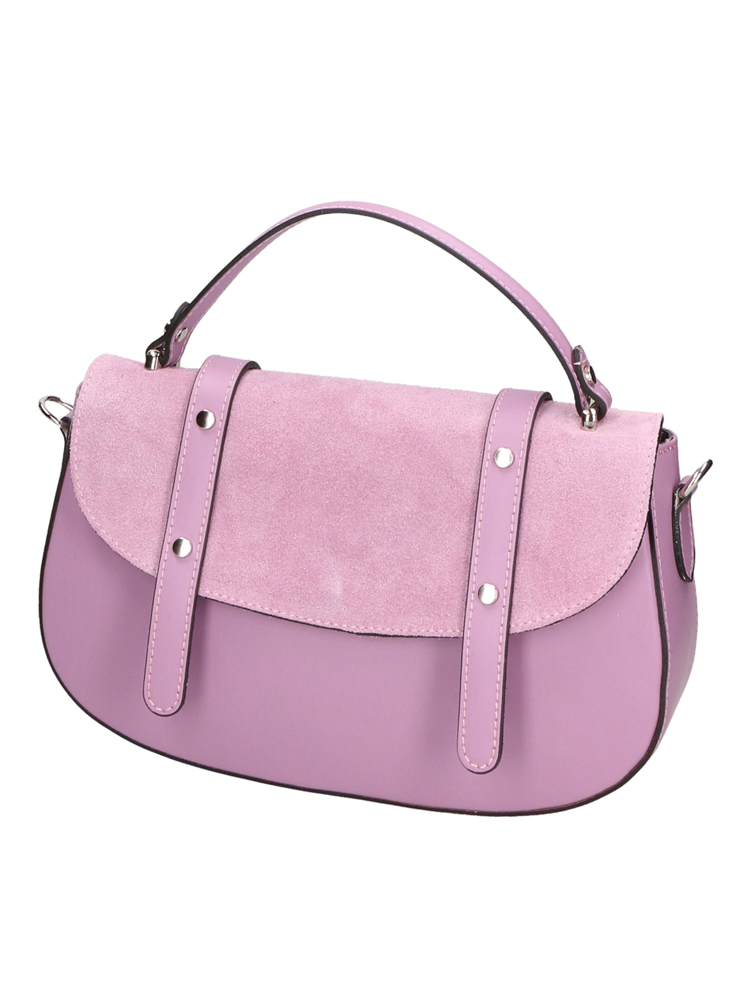 Genziana Borsa a mano da donna Vera pelle 05993-L518 LILLA+28 LILLA Chiara Ferretti