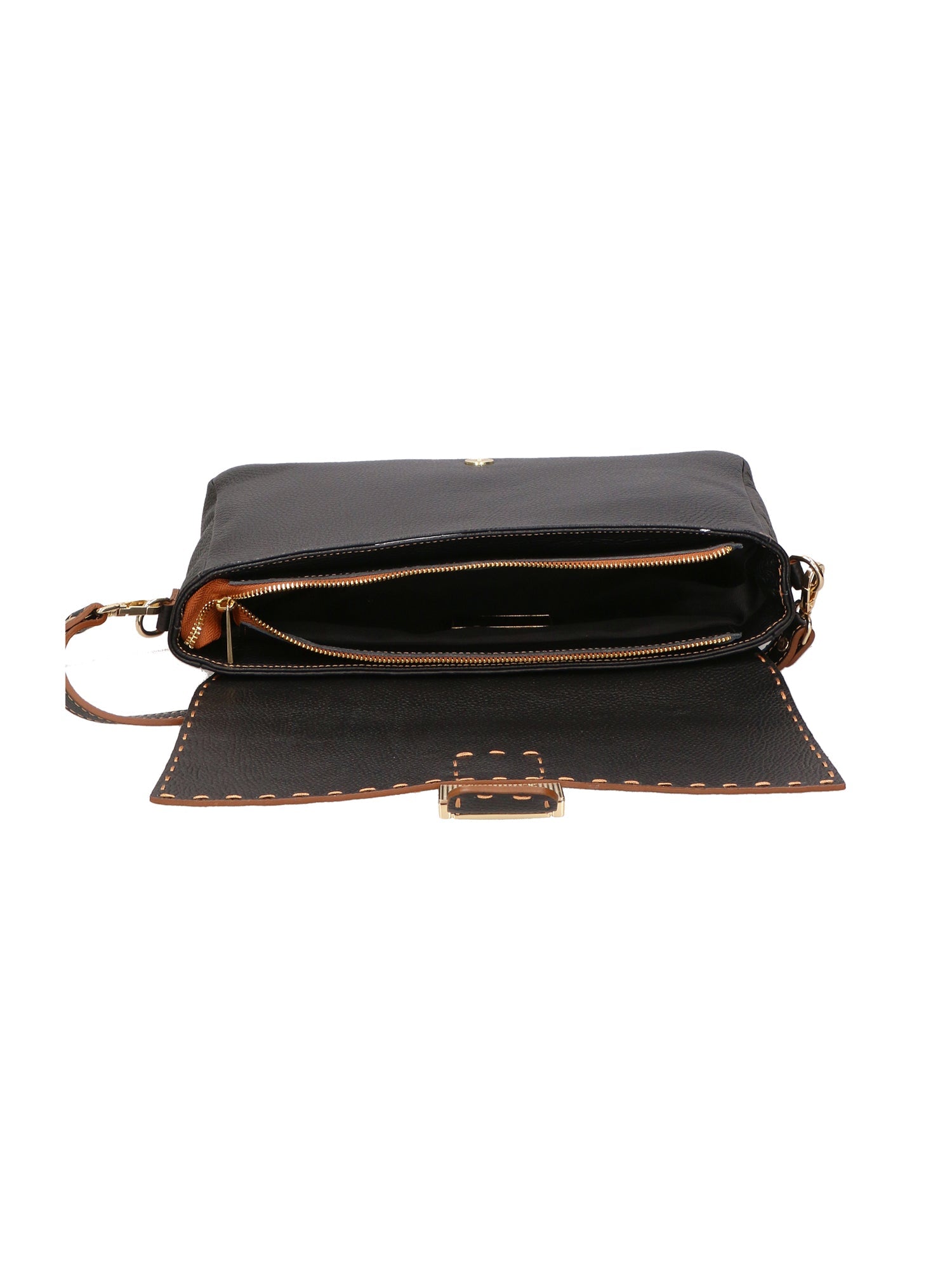 Borsa a spalla da Donna Walda in Vera Pelle Made in Italy 34x17,5x10 cm