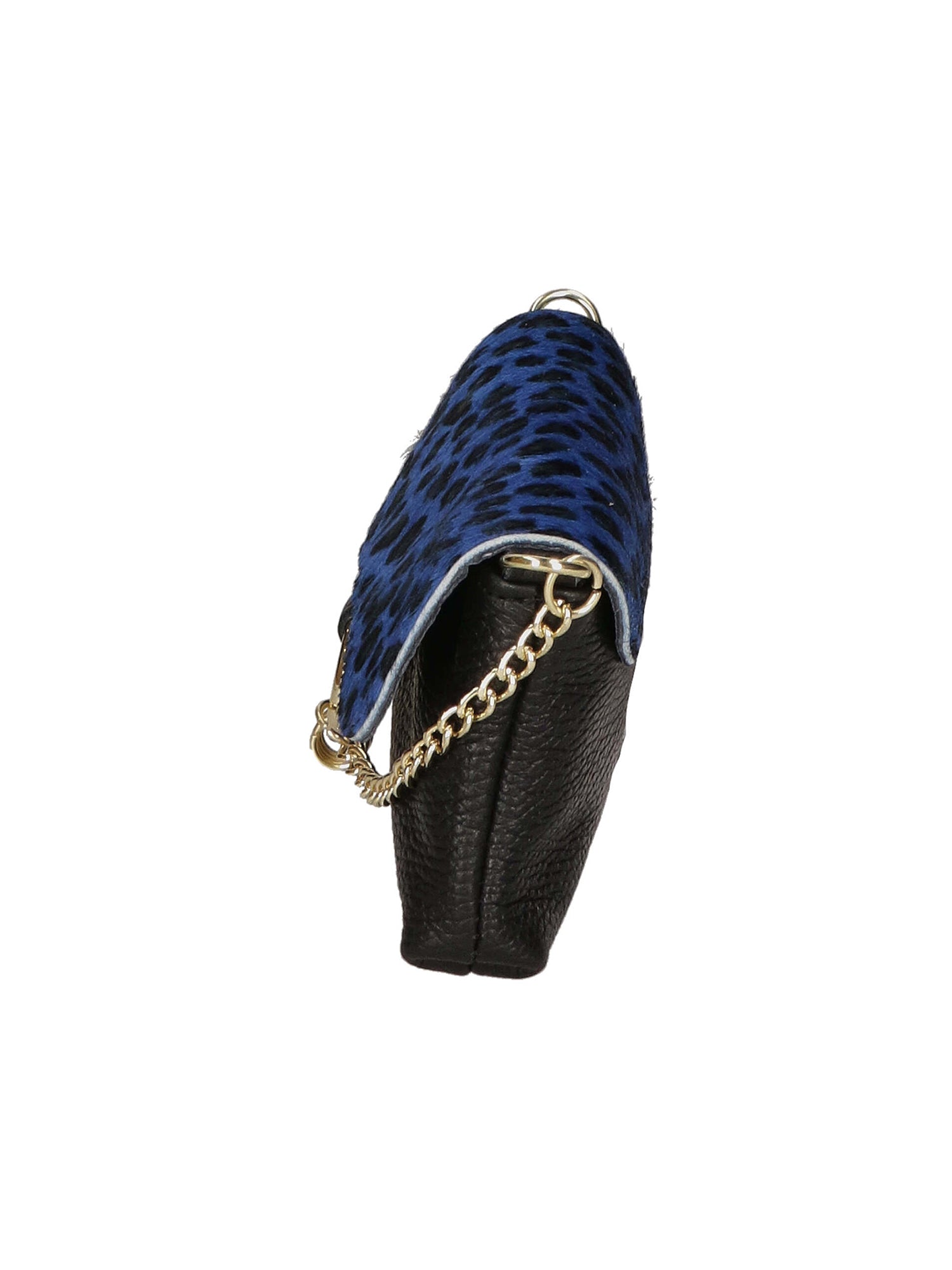 Safira Borsa a mano da donna Vera pelle 04760-LEO P BLU Chiara Ferretti
