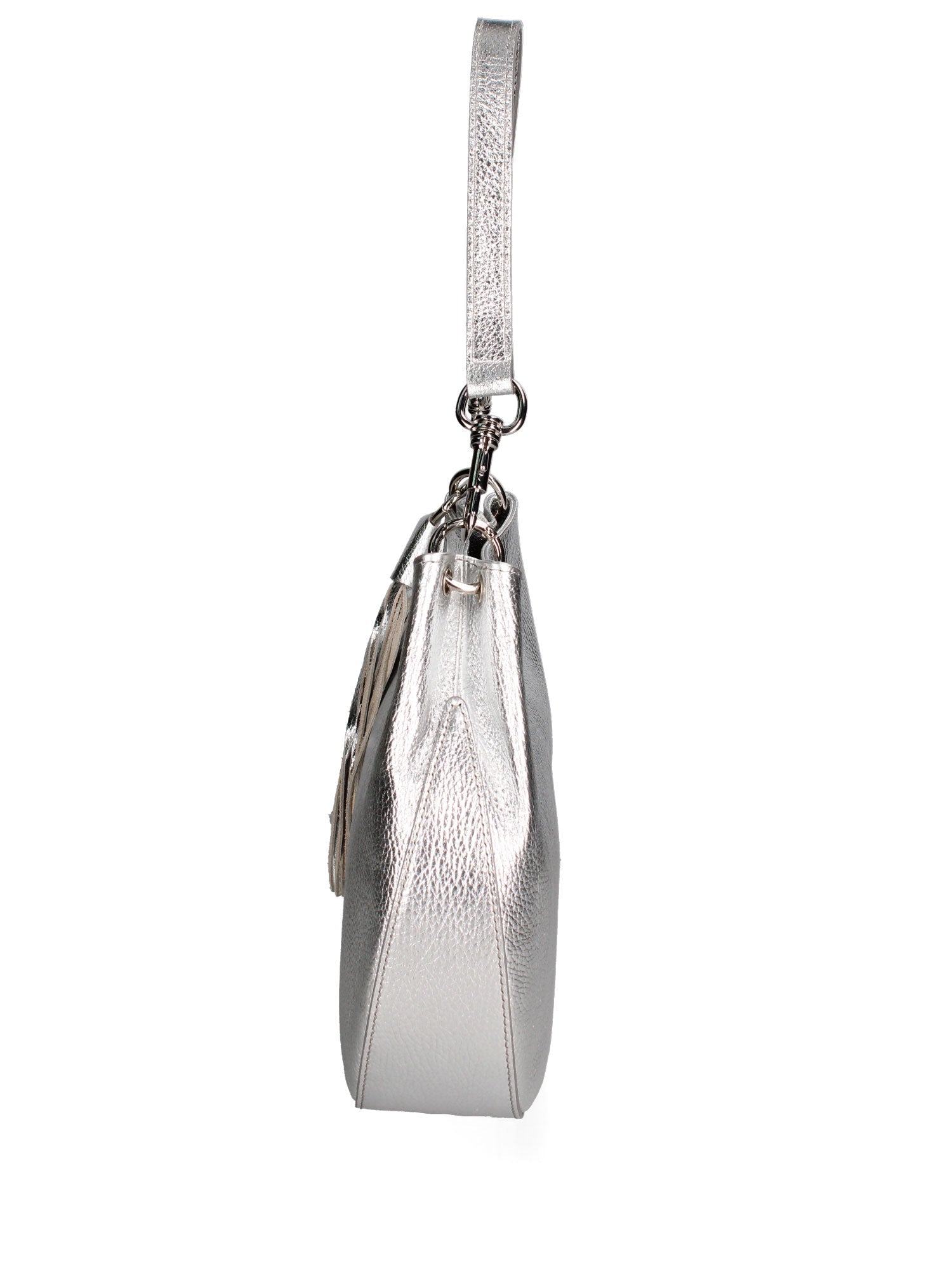 Elyana Borsa a spalla da donna Vera pelle 07316-DL1 ARGENTO Chiara Ferretti