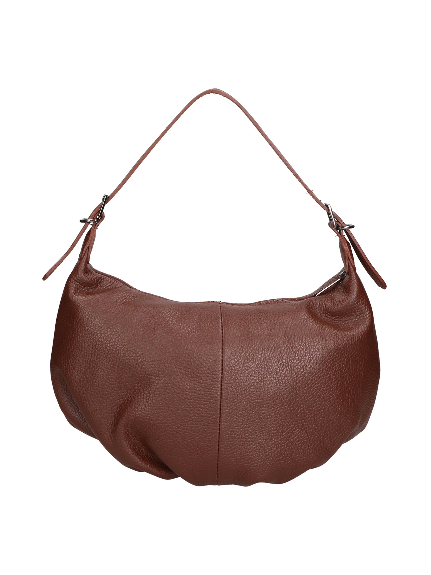 Licia Borsa a spalla da donna Vera pelle 06512-CIOCCOLATO Chiara Ferretti