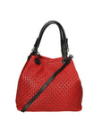 Araminta Borsa Shopper da donna Vera Pelle 80047-023 ROSSO Chiara Ferretti