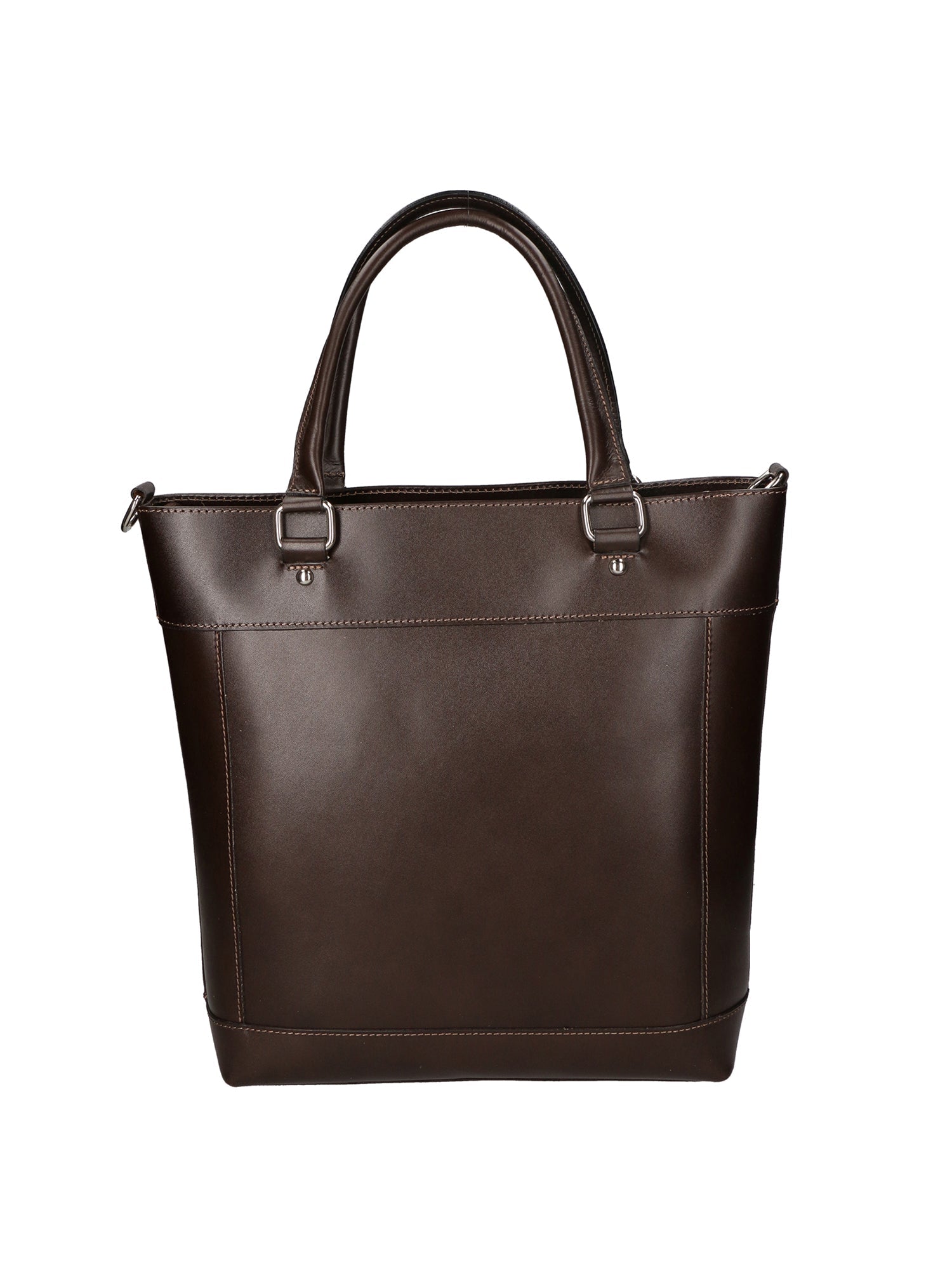 Flaminia Borsa a mano da donna Vera pelle 9115-TMORO DARK BROWN Chiara Ferretti