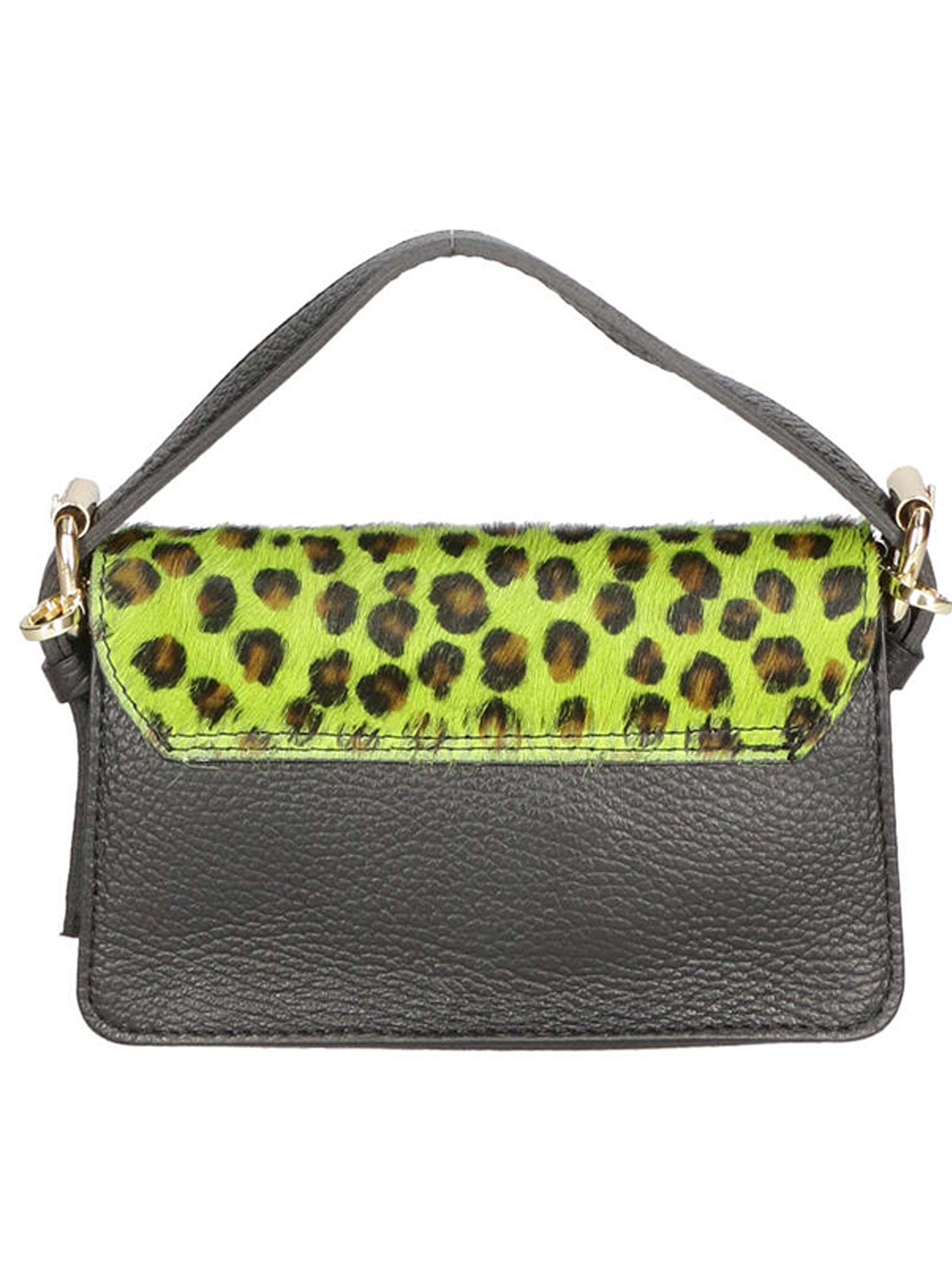 Aleide Borsa a mano da donna Vera pelle 04858-LEO P VERDE Chiara Ferretti