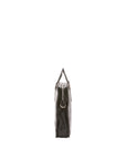 Borsa a mano unisex in vera pelle Made in Italy 4410-NERO Alessia Firenze