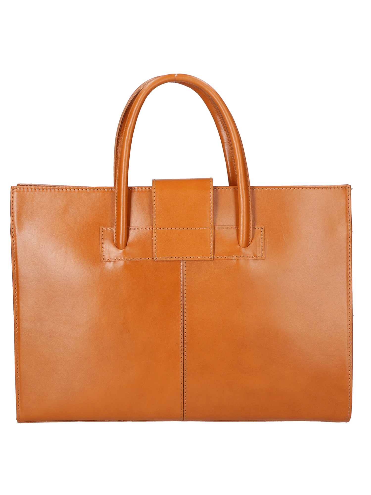 Evelina Borsa a mano da donna 100% pelle 9025-CUOIO Chiara Ferretti