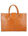 Evelina Borsa a mano da donna 100% pelle 9025-CUOIO Chiara Ferretti