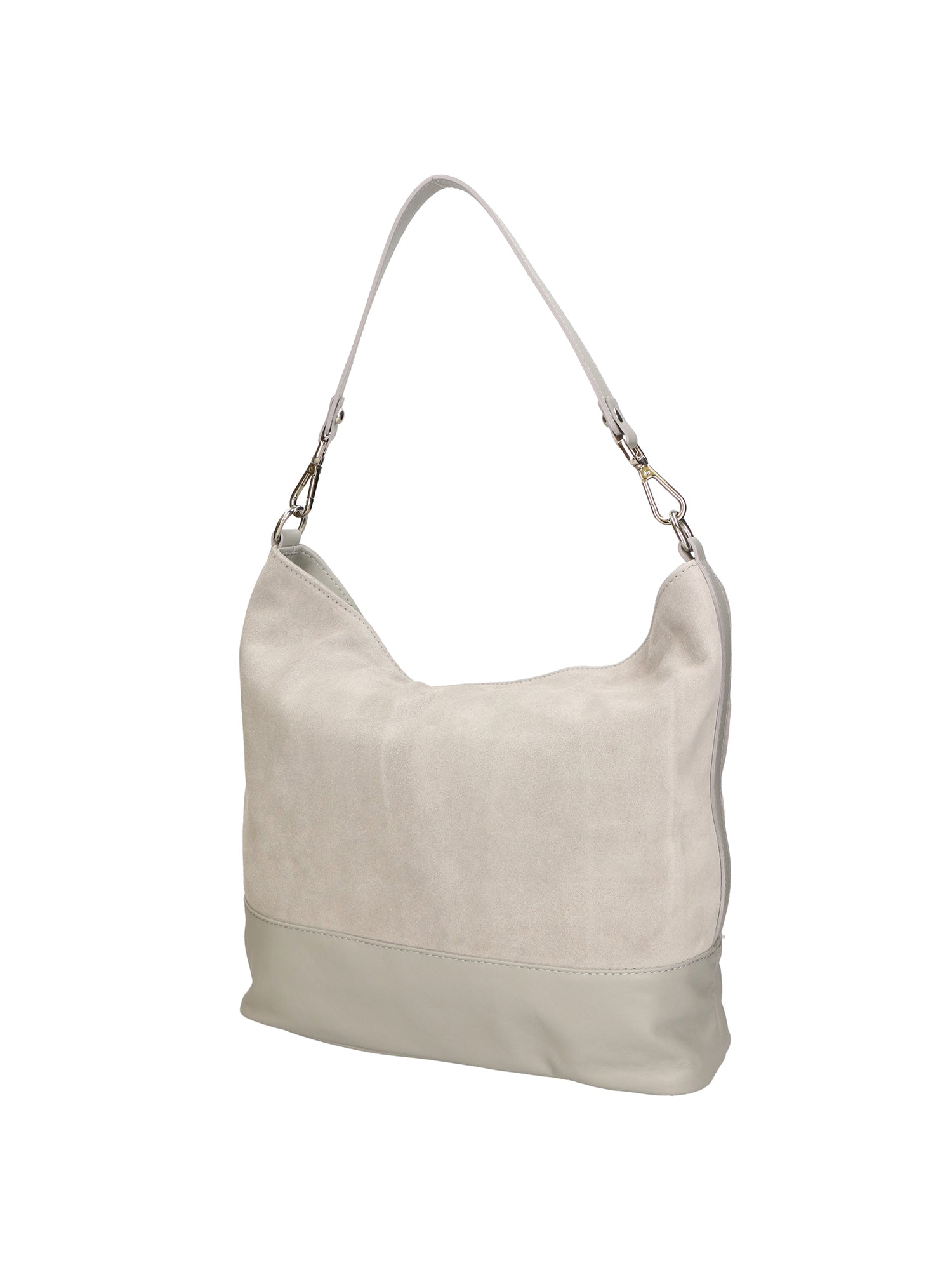 Graziana Borsa a spalla da donna Vera pelle 05960-21 GRIGIO 86 GRIGIO Chiara Ferretti